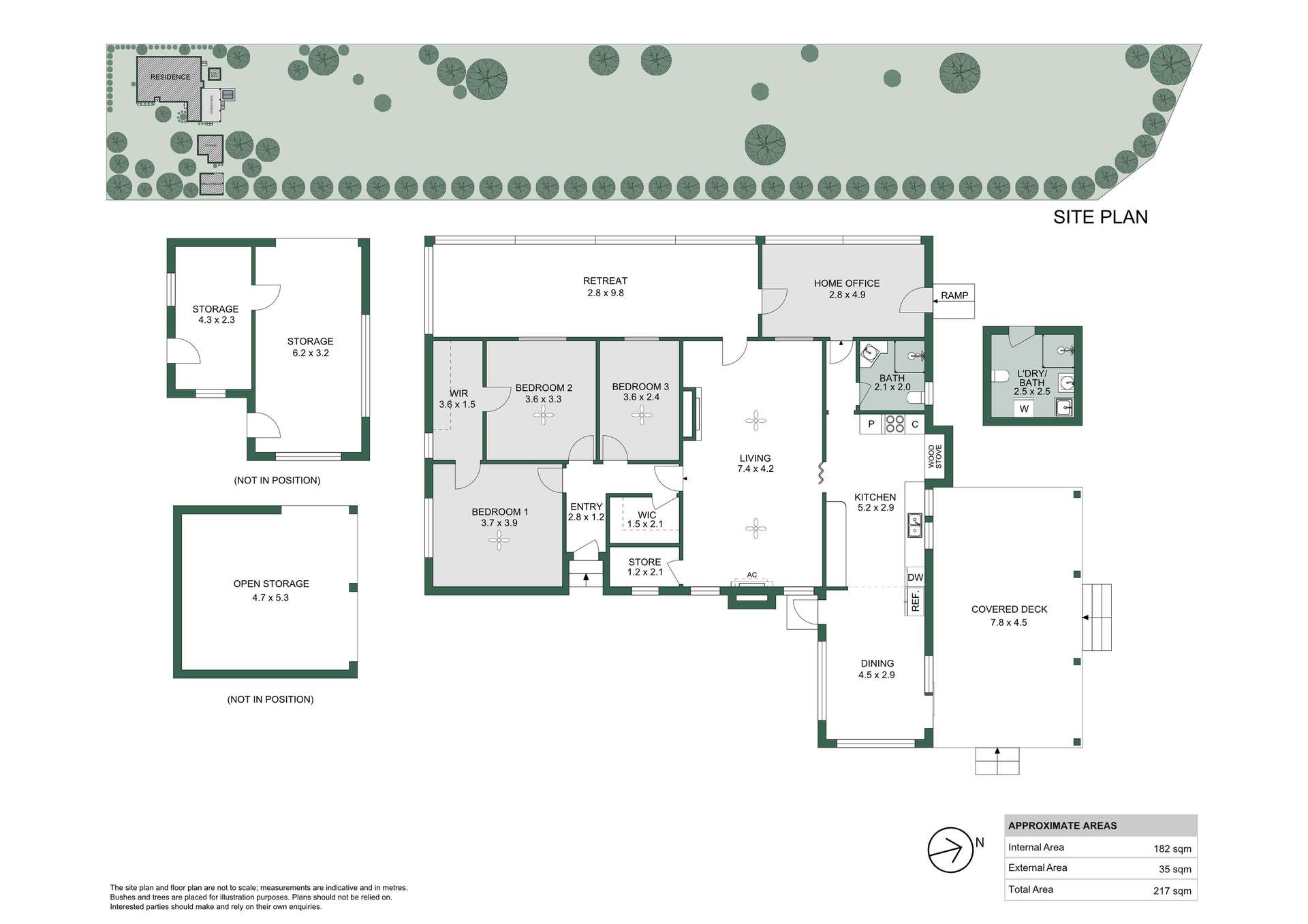 43 Cherry Road, Eleebana Sold by Farmbuy.com - floorplan 2