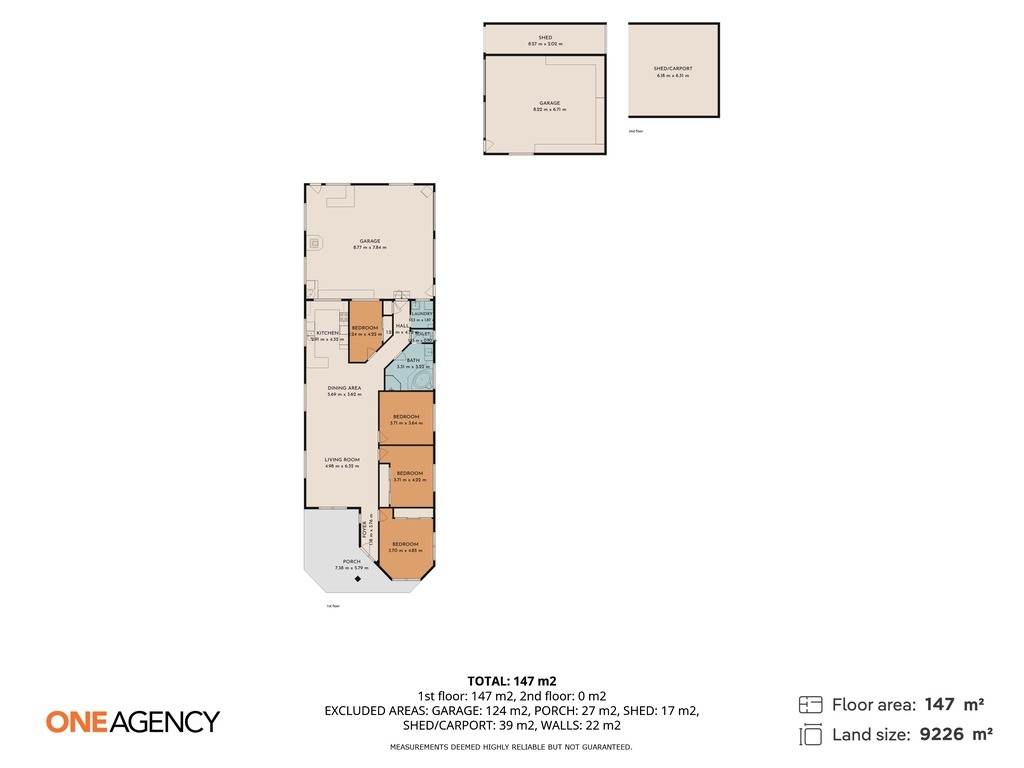6 Leesville Road, Smithton For Sale by Farmbuy.com - floorplan 1