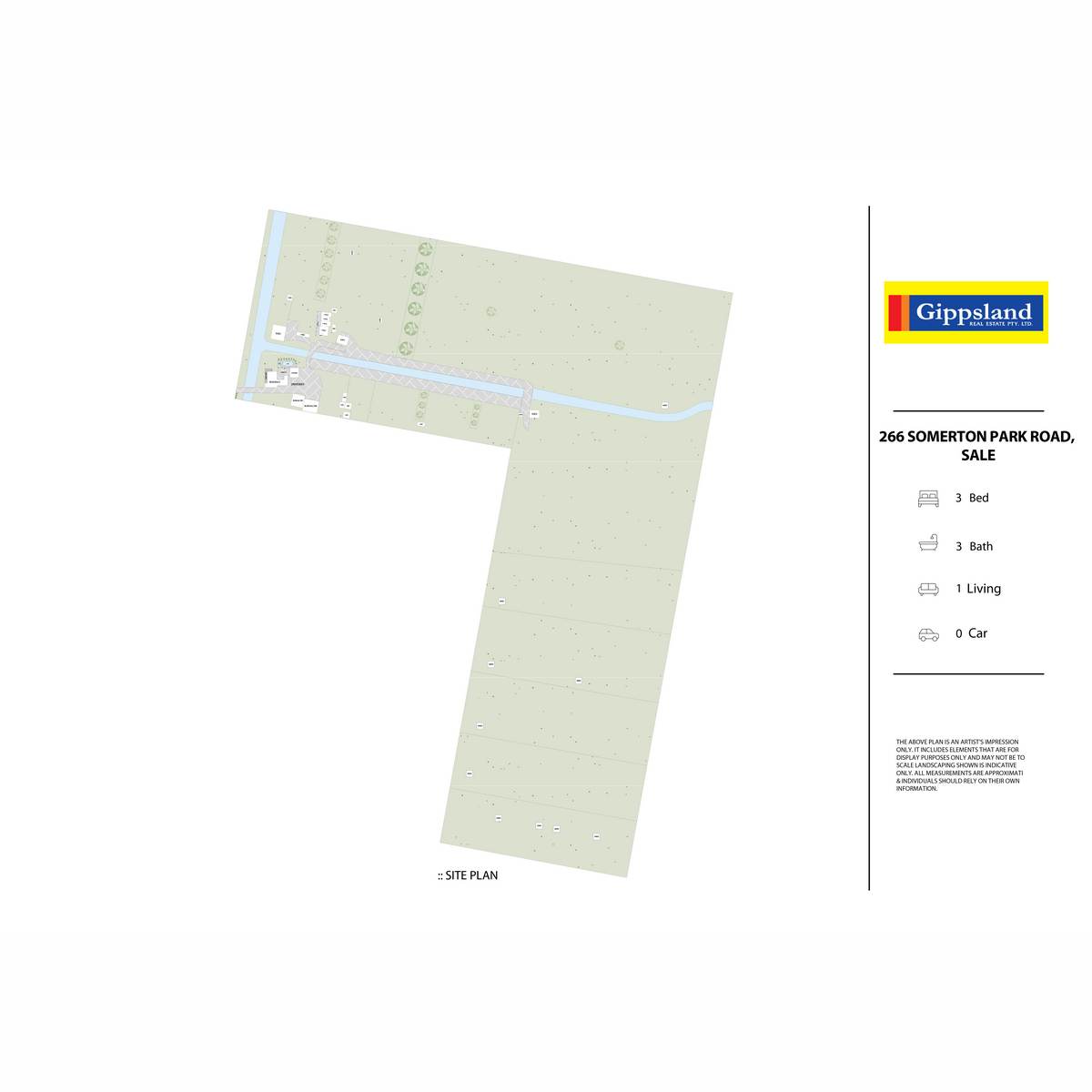 266 Somerton Park Road, Sale For Sale by Farmbuy.com - floorplan 2