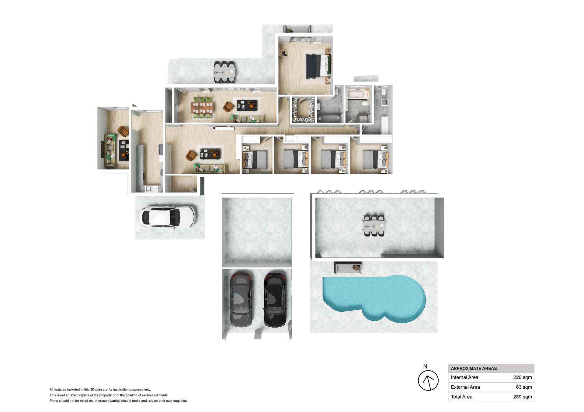 99 Violet Town Road, Tingira Heights Sold by Farmbuy.com - floorplan 1