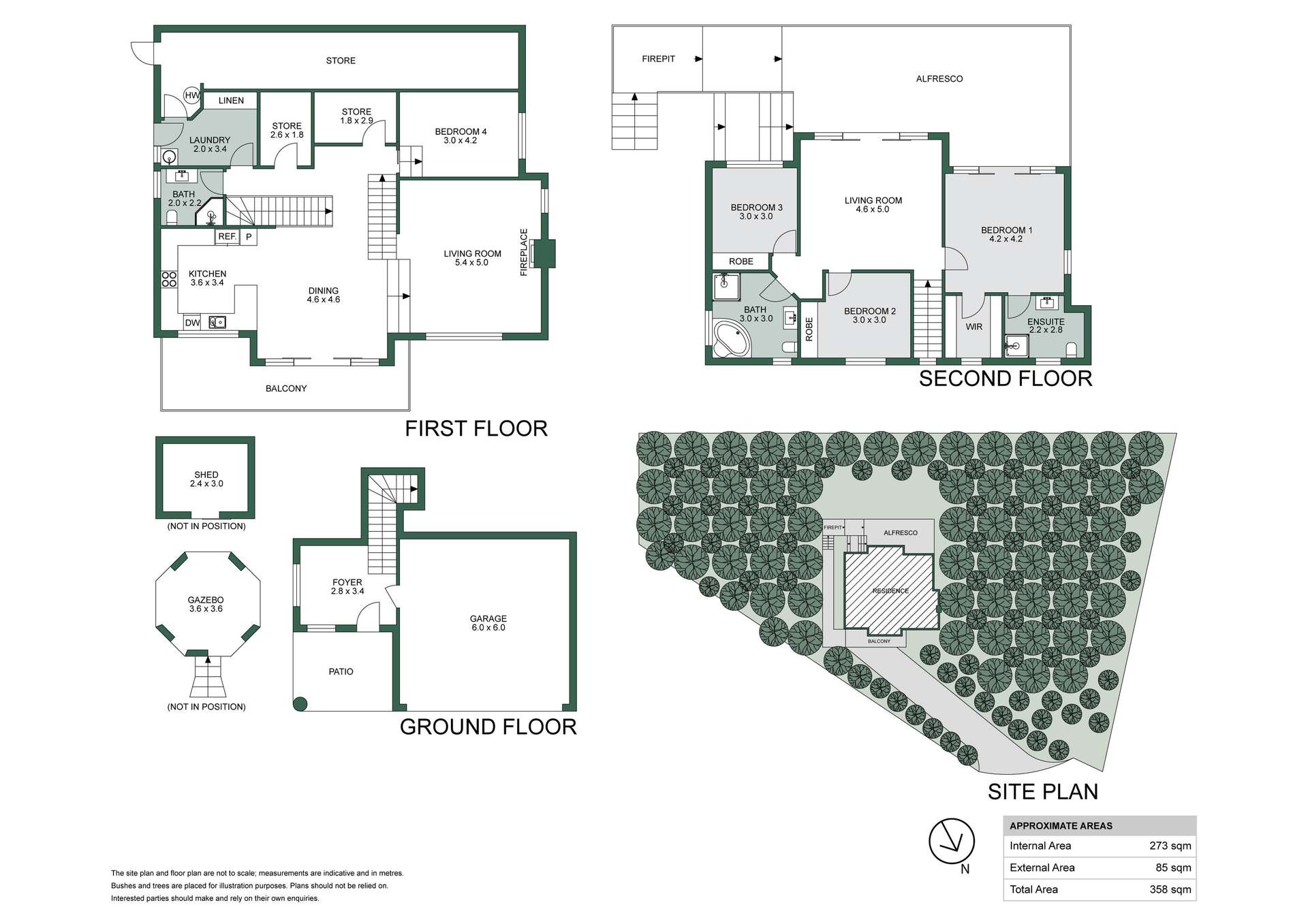 10 Forest Oak Place, Caves Beach Sold by Farmbuy.com - floorplan 2