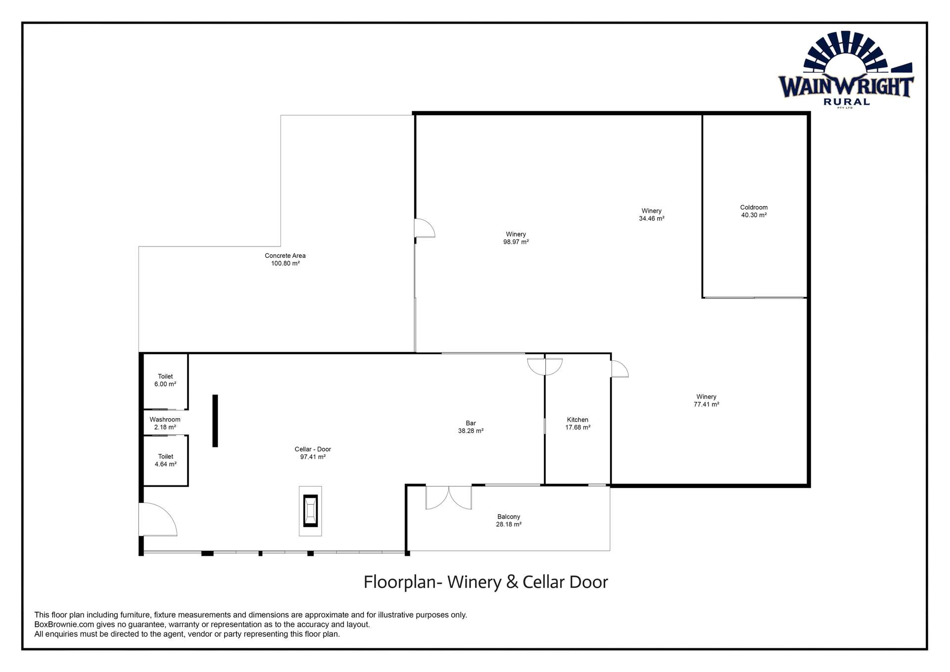 113 Owens Scrub Road, Leyburn For Sale by Farmbuy.com - floorplan 1