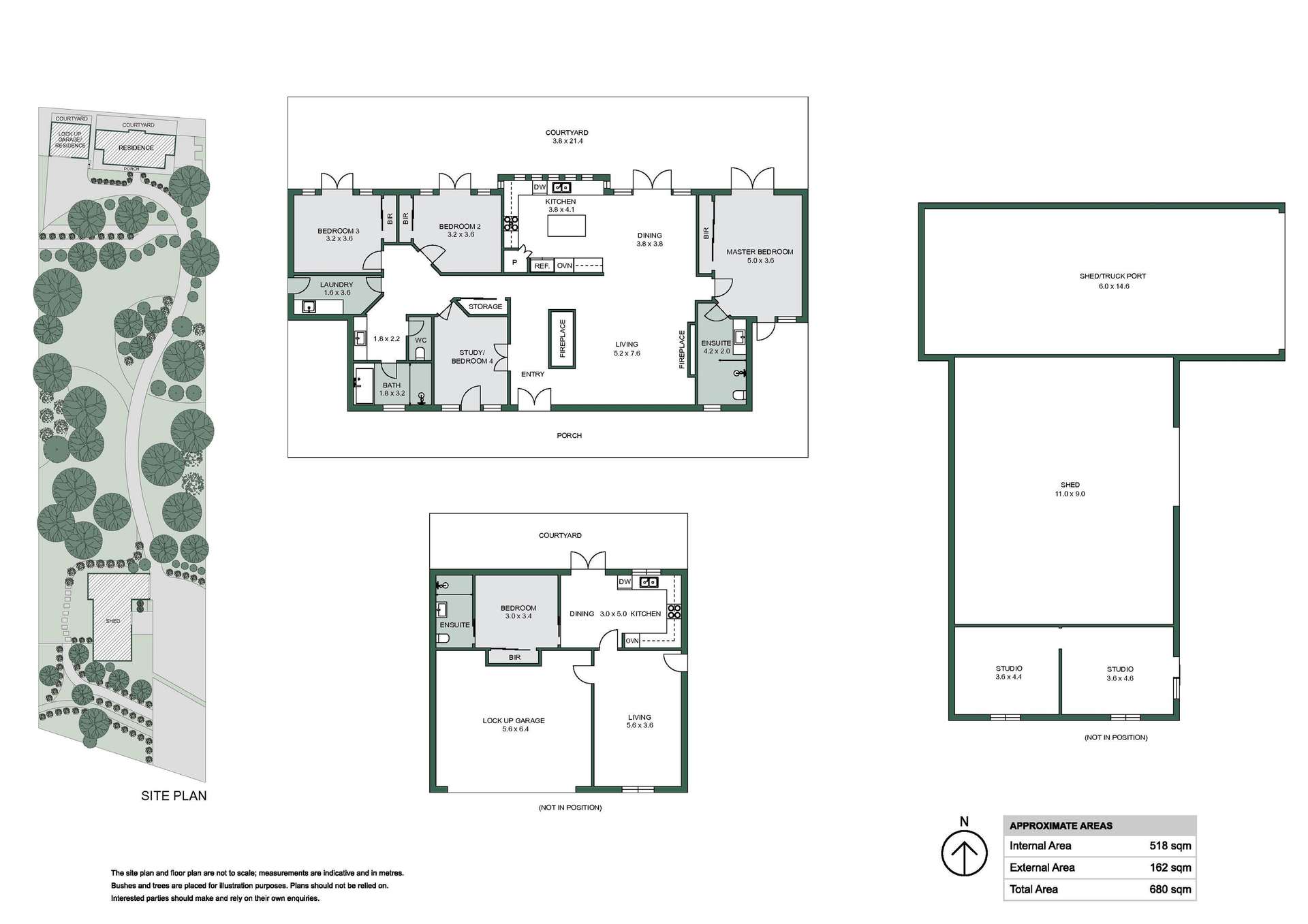 7 Lake View Road, Kilaben Bay Sold by Farmbuy.com - floorplan 1
