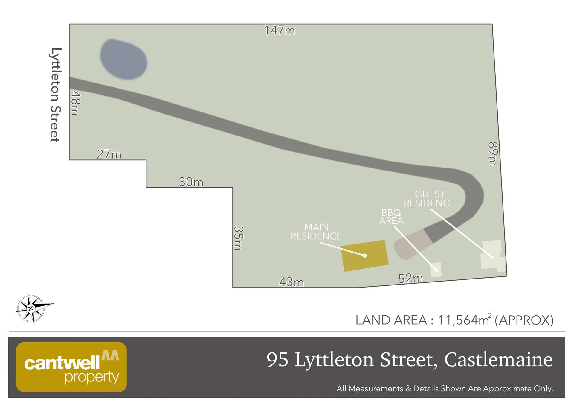 95 Lyttleton Street, Castlemaine For Sale by Farmbuy.com - floorplan 1