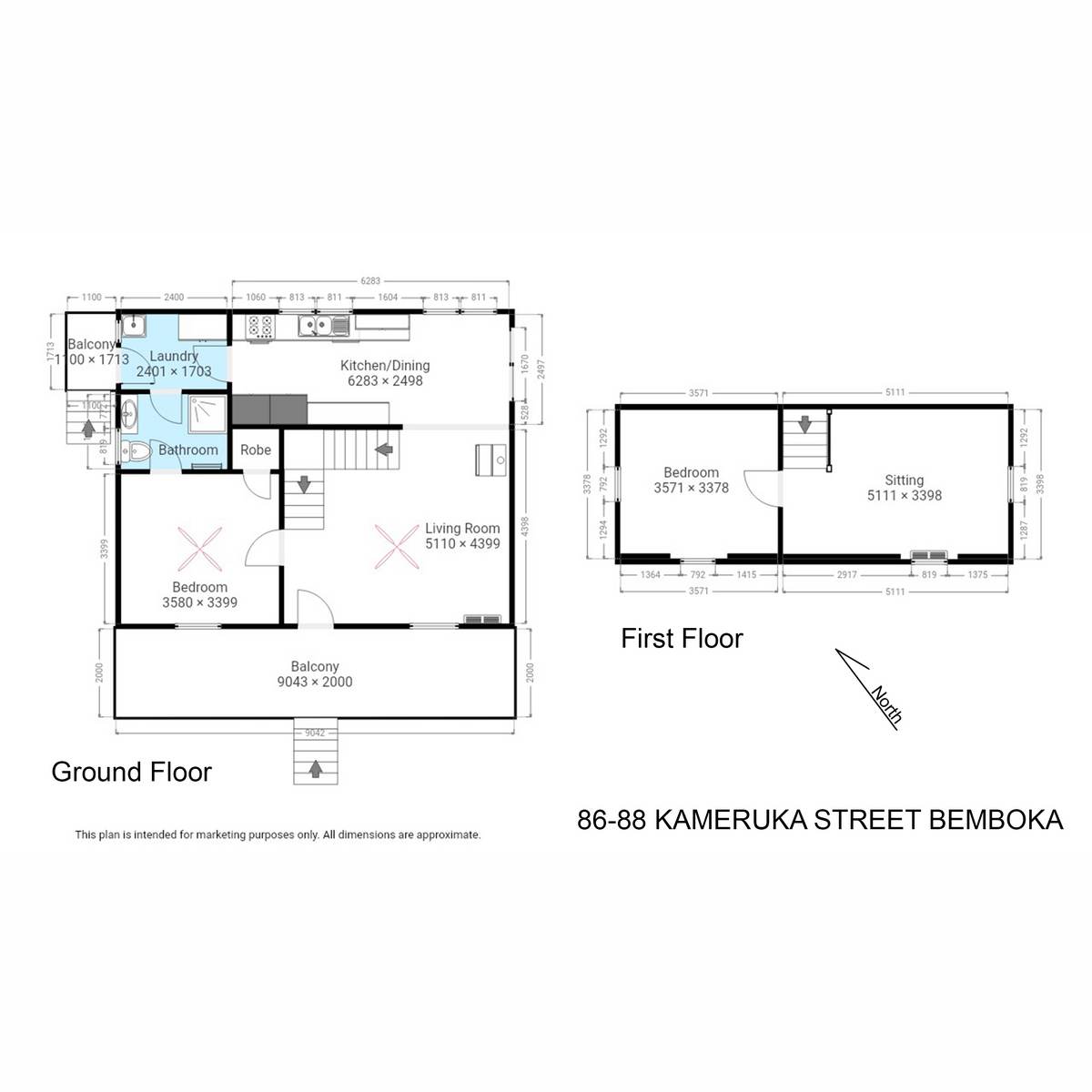 86-88 Kameruka Street, Bemboka For Sale by Farmbuy.com - floorplan 1