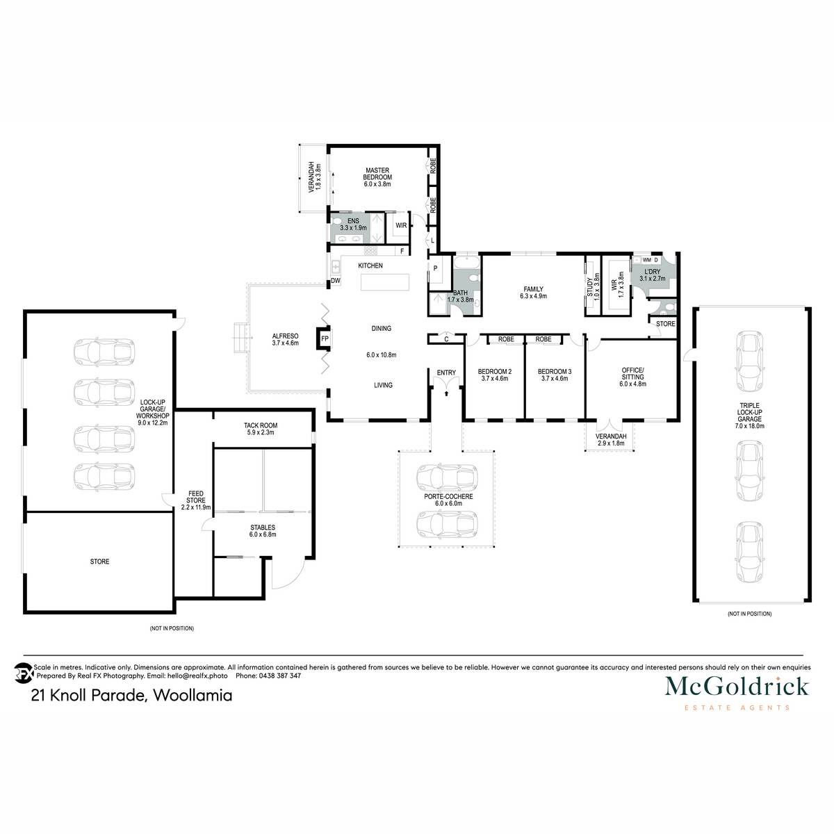 21 Knoll Parade, Woollamia For Sale by Farmbuy.com - floorplan 1