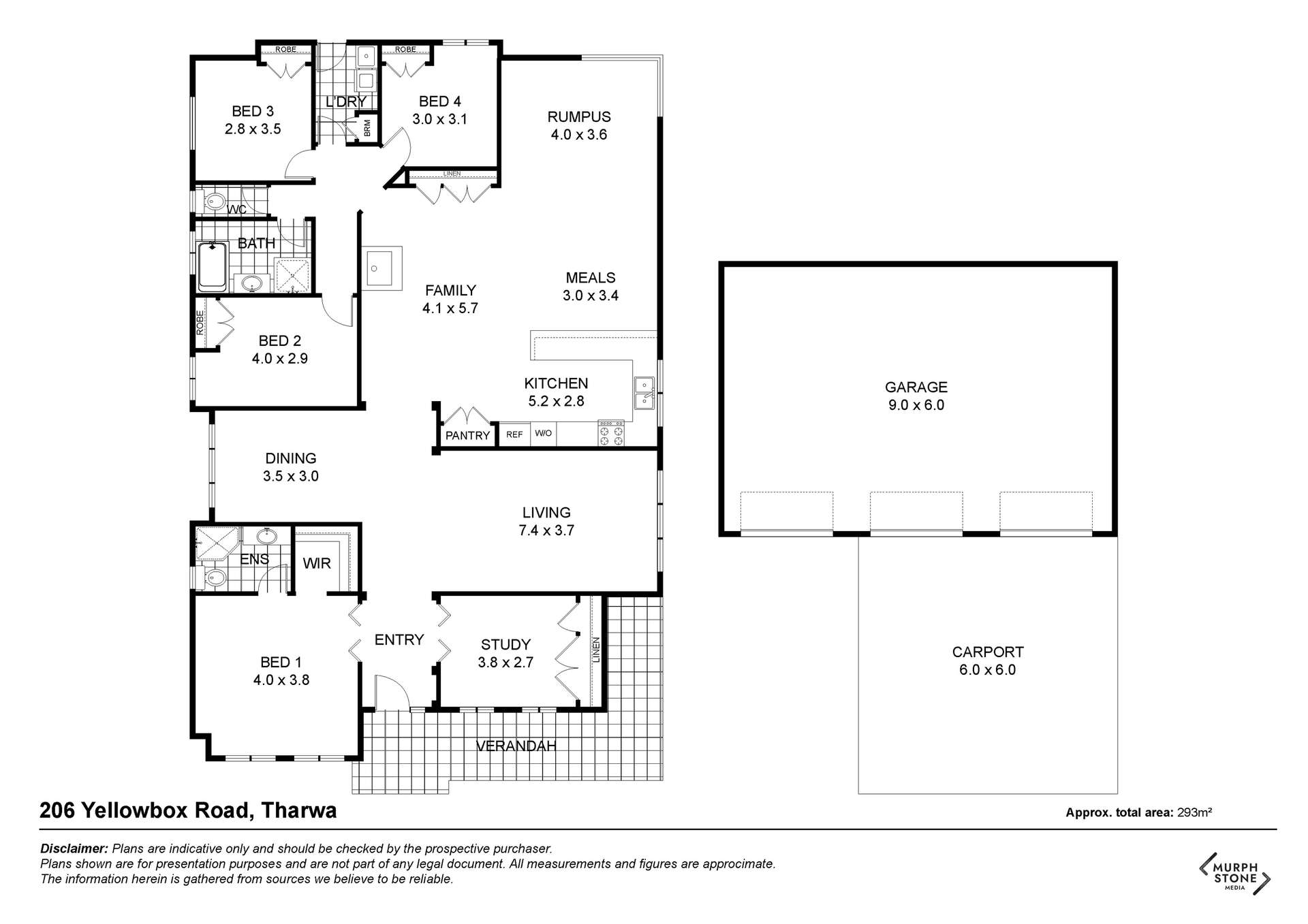 206 Yellow Box Road, The Angle For Sale by Farmbuy.com - floorplan 1