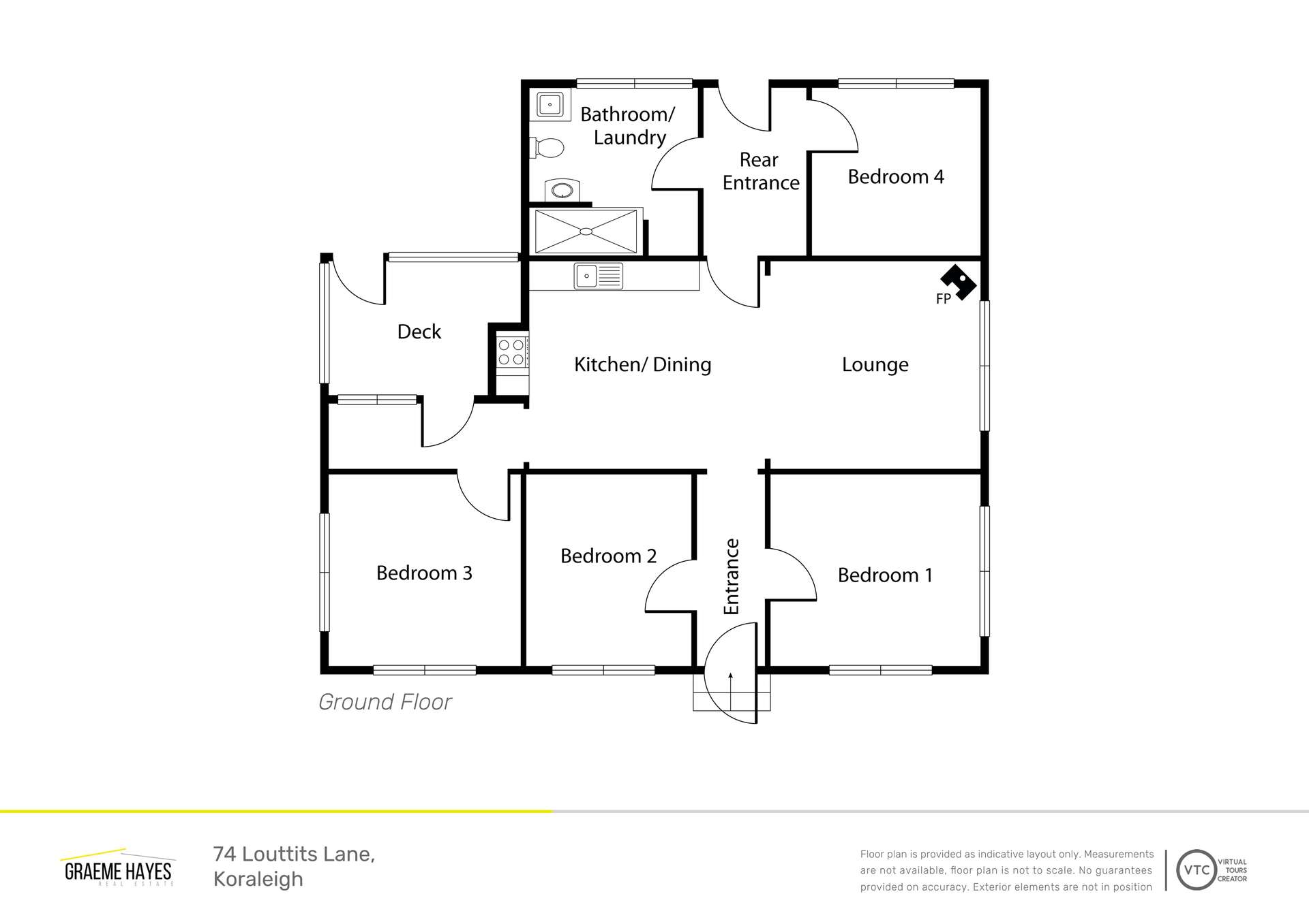 74 Louttits Lane, Koraleigh For Sale by Farmbuy.com - floorplan 1