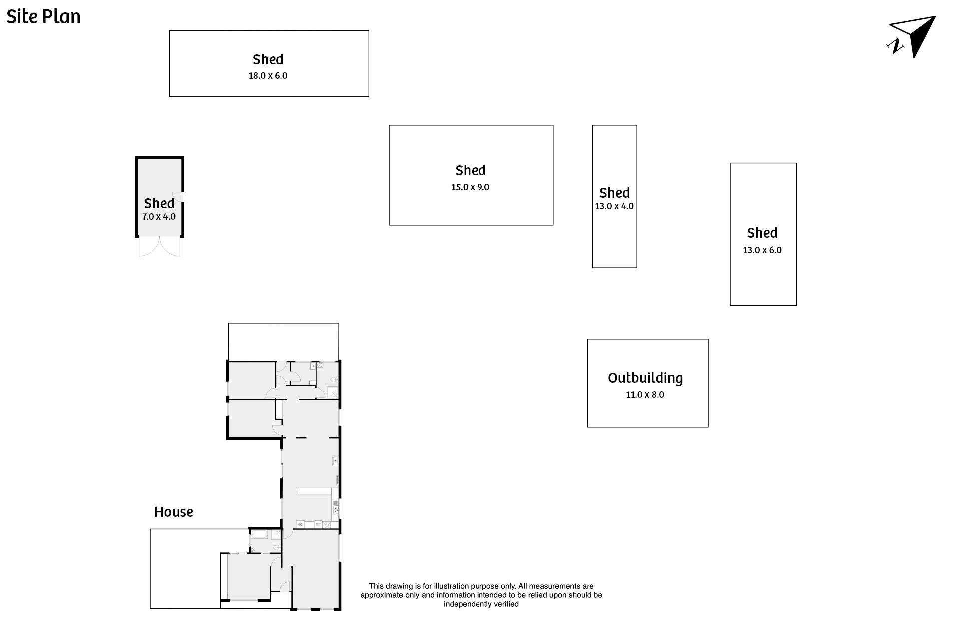 48 Mine Flat Road, Strathalbyn For Sale by Farmbuy.com - floorplan 2
