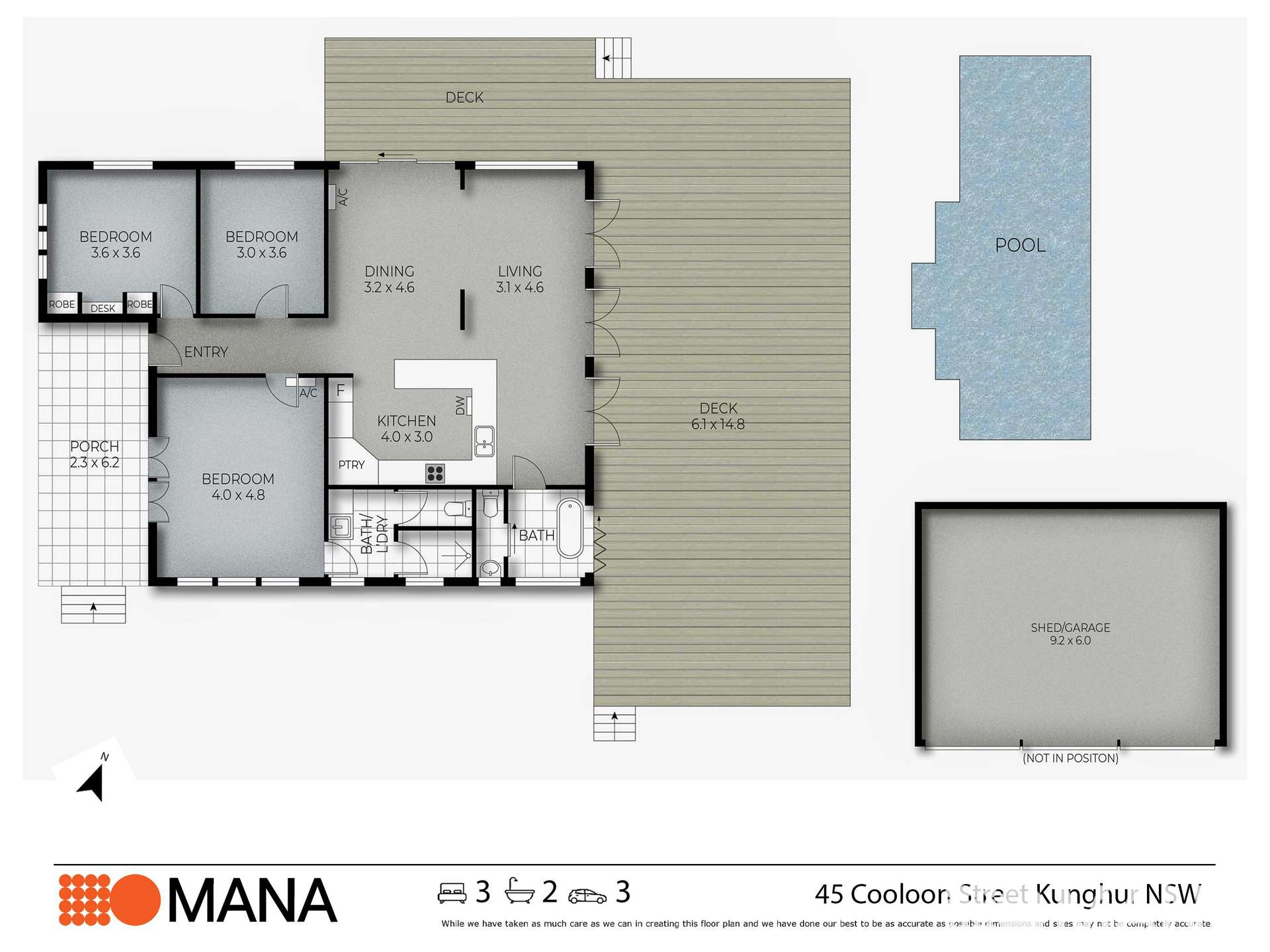45 Cooloon Street, Kunghur For Sale by Farmbuy.com - floorplan 2