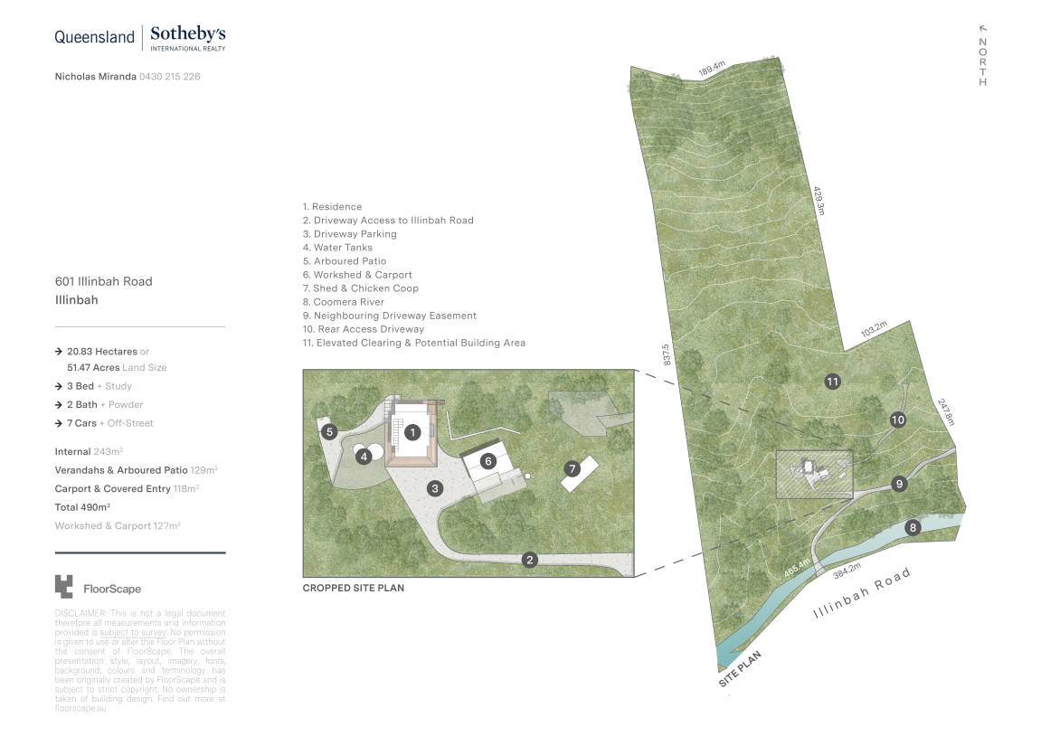 601 Illinbah Road, Illinbah For Sale by Farmbuy.com - floorplan 2