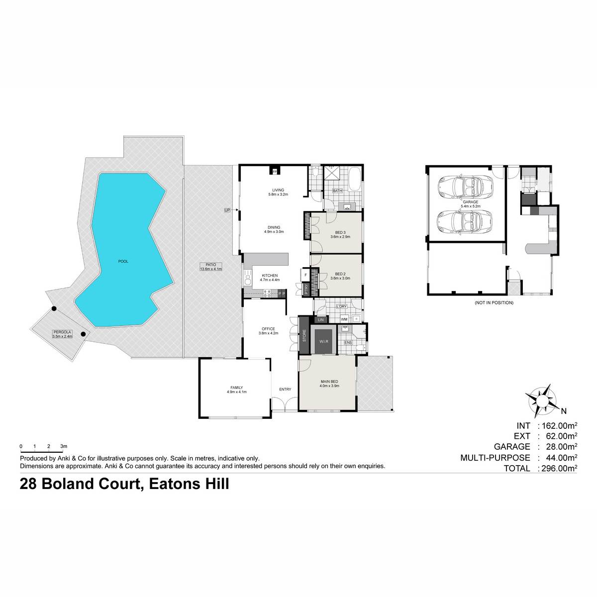 28 Boland Court, Eatons Hill For Sale by Farmbuy.com - floorplan 1