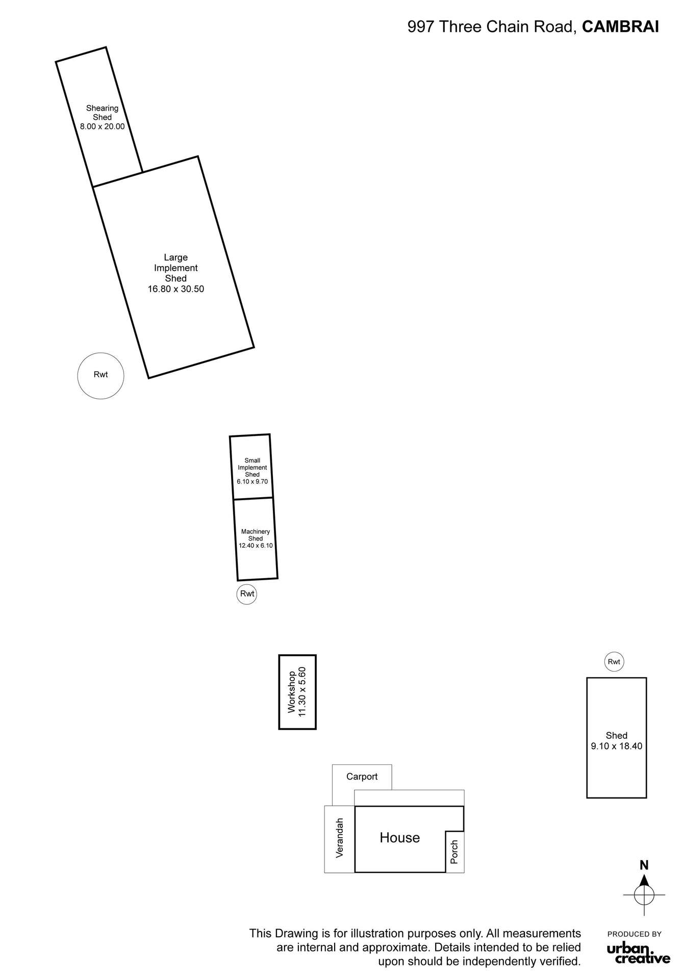 997 Three Chain Road, Cambrai For Sale by Farmbuy.com - floorplan 2