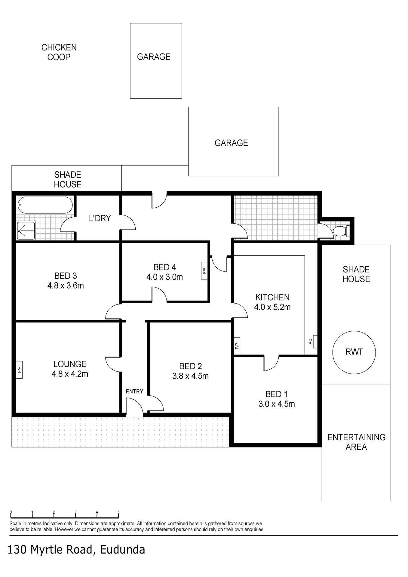 'Murrays' Myrtle Road, Eudunda Auction by Farmbuy.com - floorplan 1