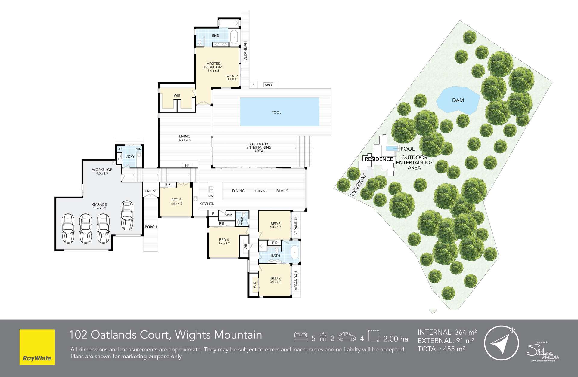 102 Oatlands Court, Wights Mountain For Sale by Farmbuy.com - floorplan 1