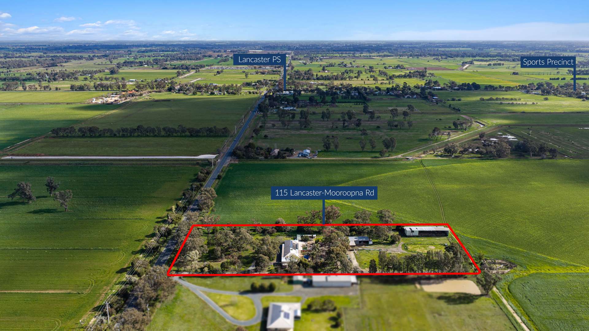 115 Lancaster-Mooroopna Road, Lancaster For Sale by Farmbuy.com - image 1