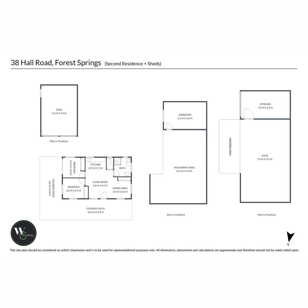 38 Hall Road, Forest Springs For Sale by Farmbuy.com - floorplan 2