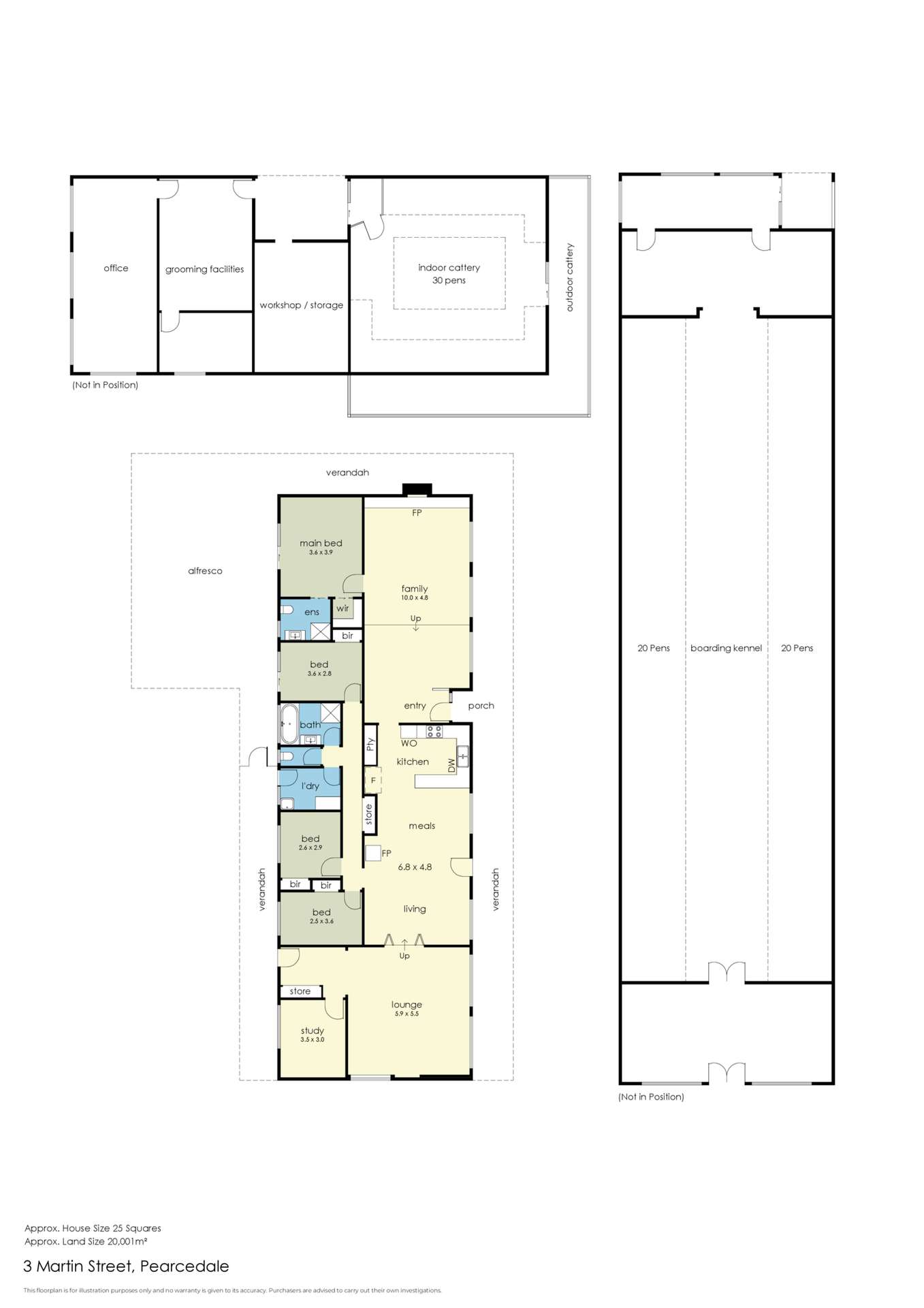 3 Martin Street, Pearcedale For Sale by Farmbuy.com - floorplan 1