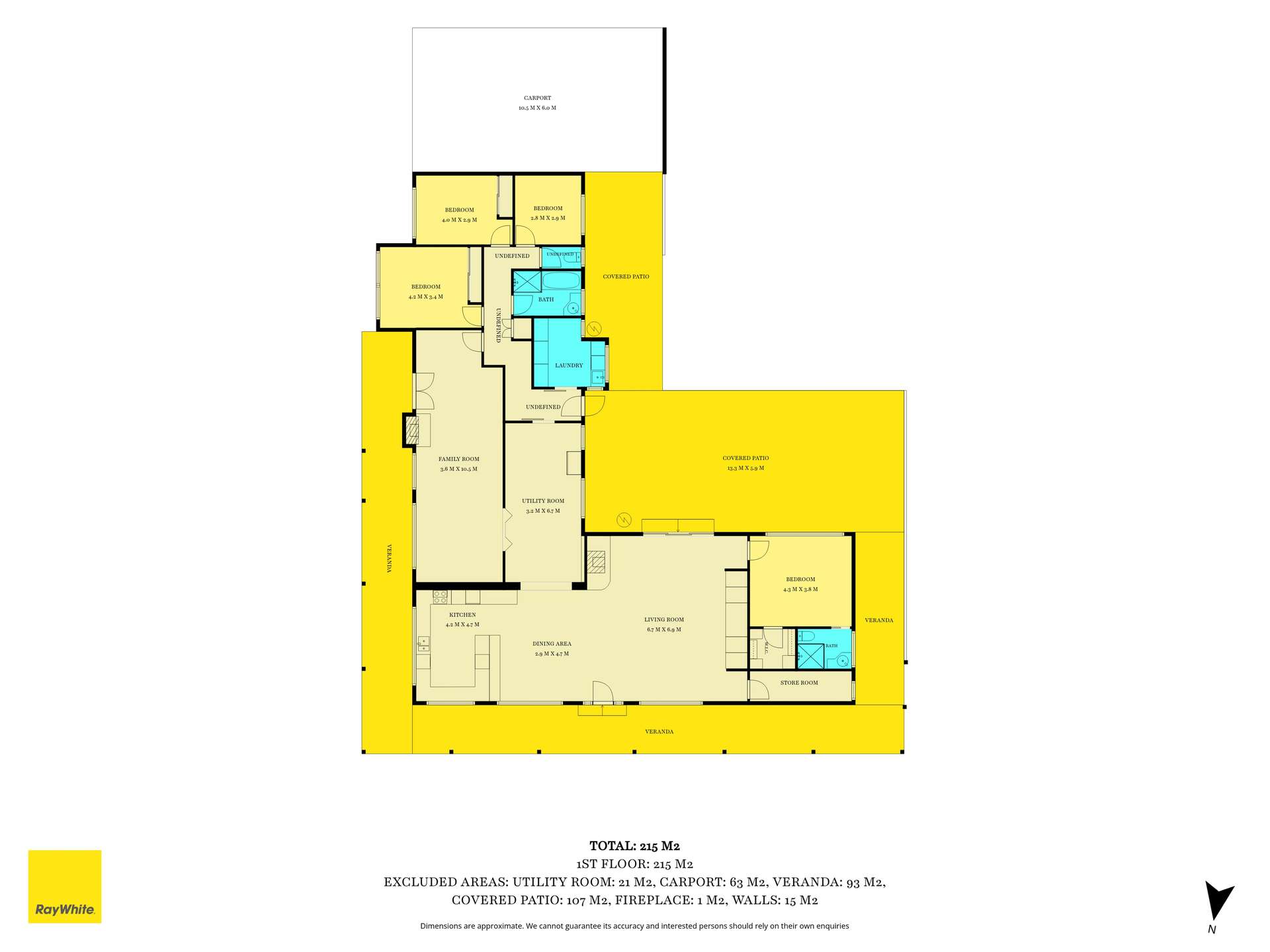 'Cairndale' Dukes Highway, Keith Auction by Farmbuy.com - floorplan 1
