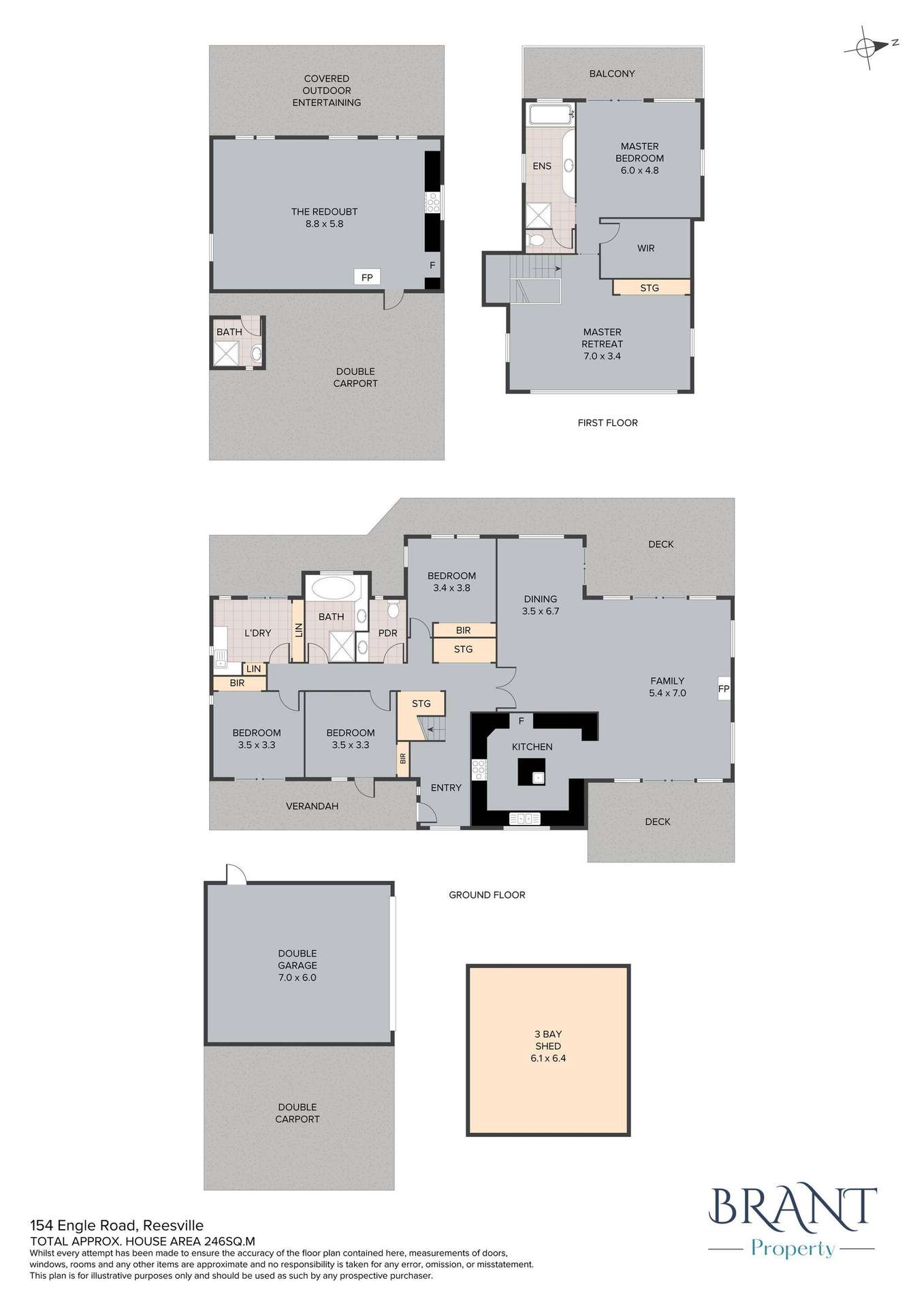 154 Engle Road, Reesville For Sale by Farmbuy.com - floorplan 1