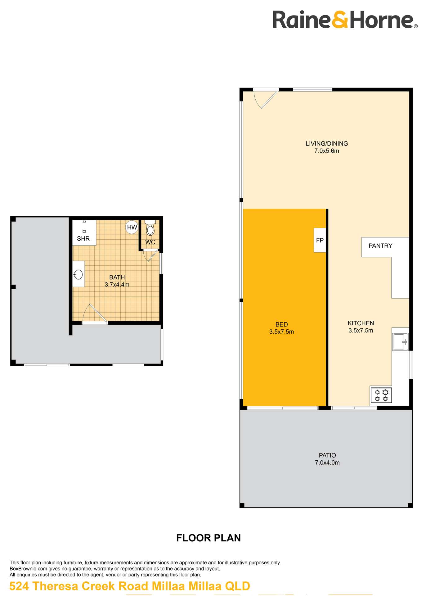 524 Theresa Creek Road, Millaa Millaa For Sale by Farmbuy.com - floorplan 1