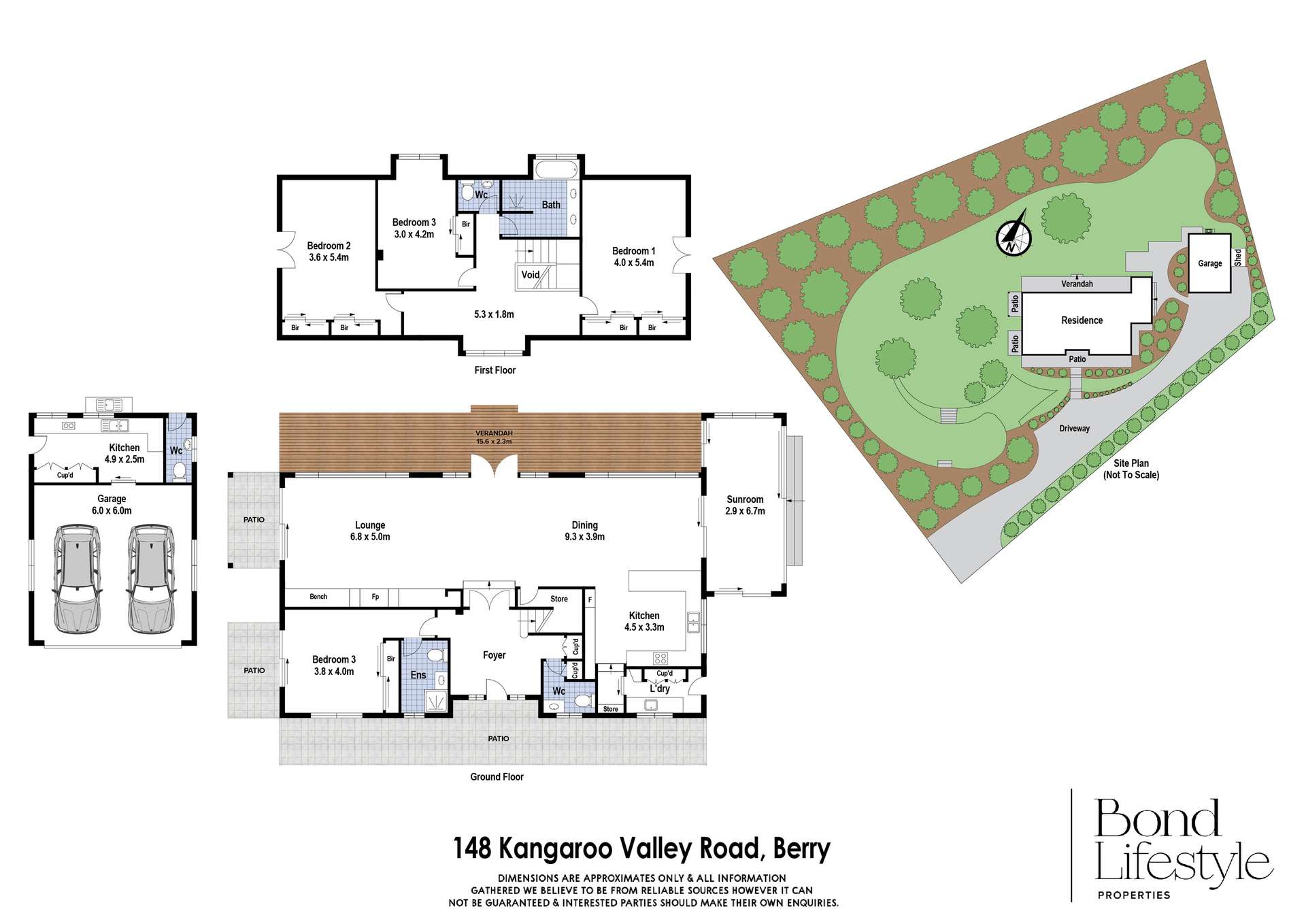 148 Kangaroo Valley Road, Berry For Sale by Farmbuy.com - floorplan 1