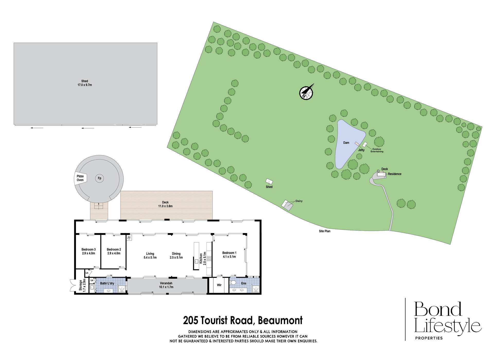 205 Tourist Road, Beaumont For Sale by Farmbuy.com - floorplan 1
