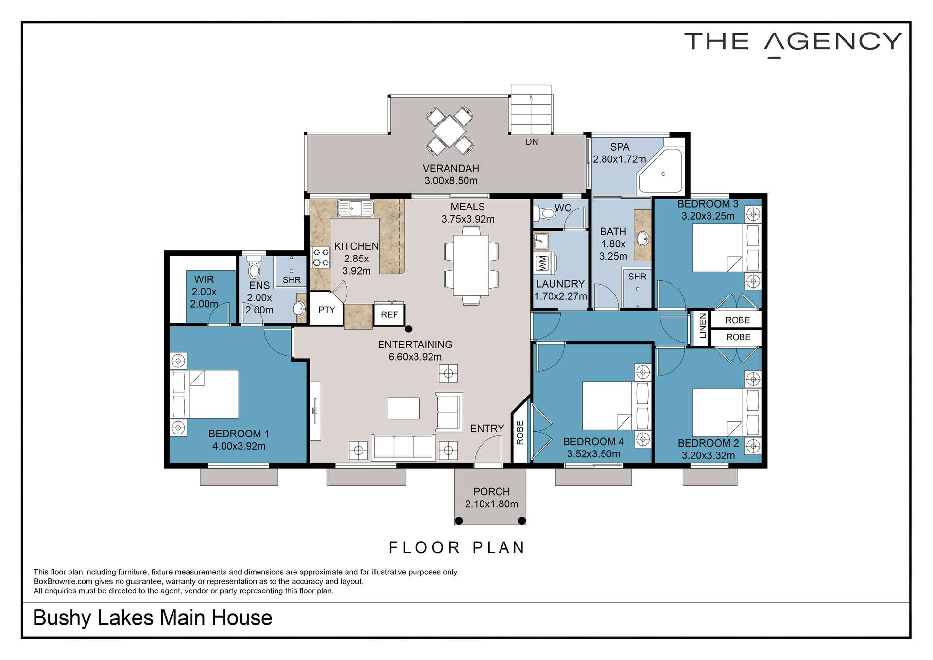26 Eucalyptus Court, Margaret River For Sale by Farmbuy.com - floorplan 1
