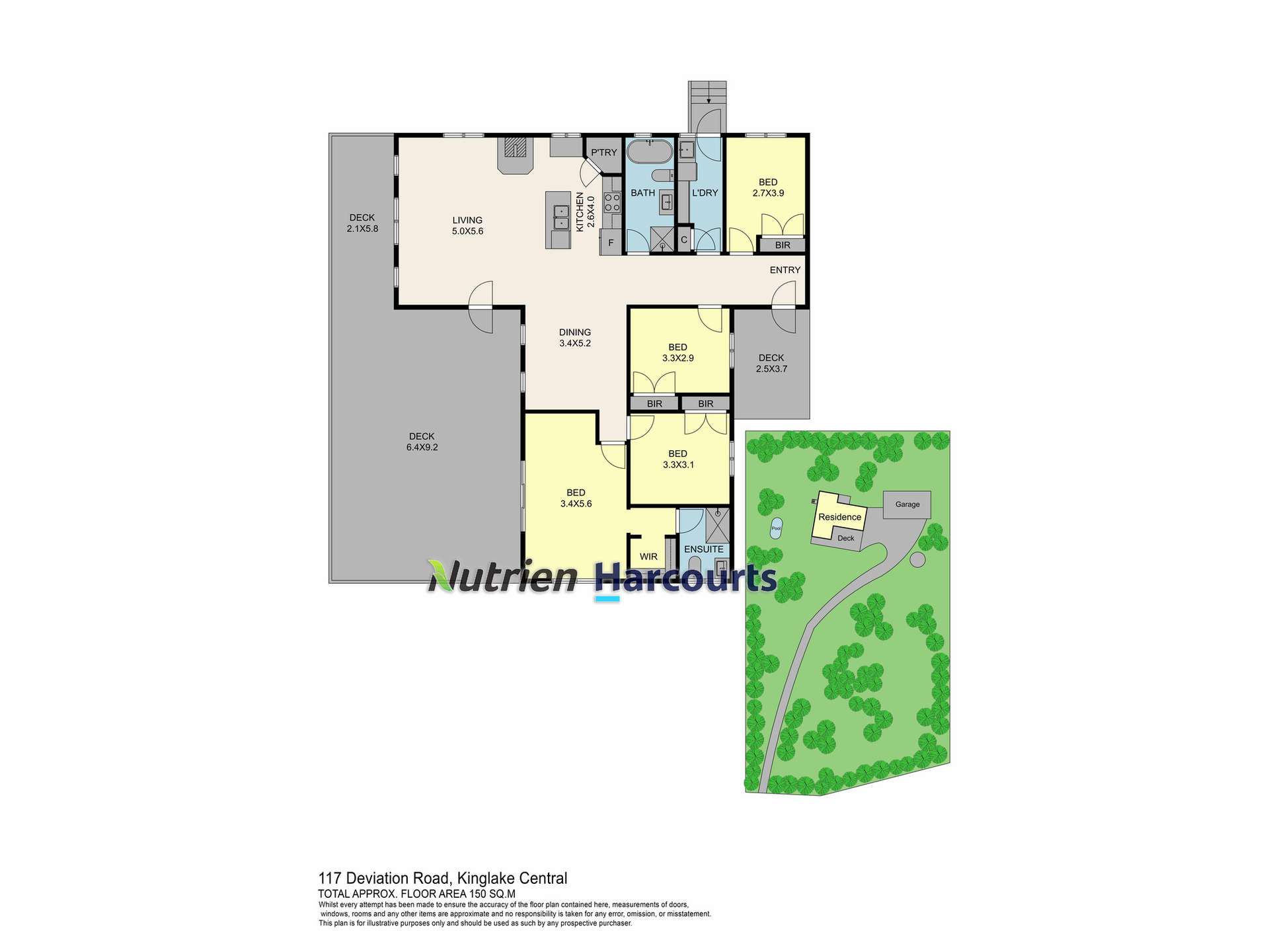 117 Deviation Road, Kinglake For Sale by Farmbuy.com - floorplan 1