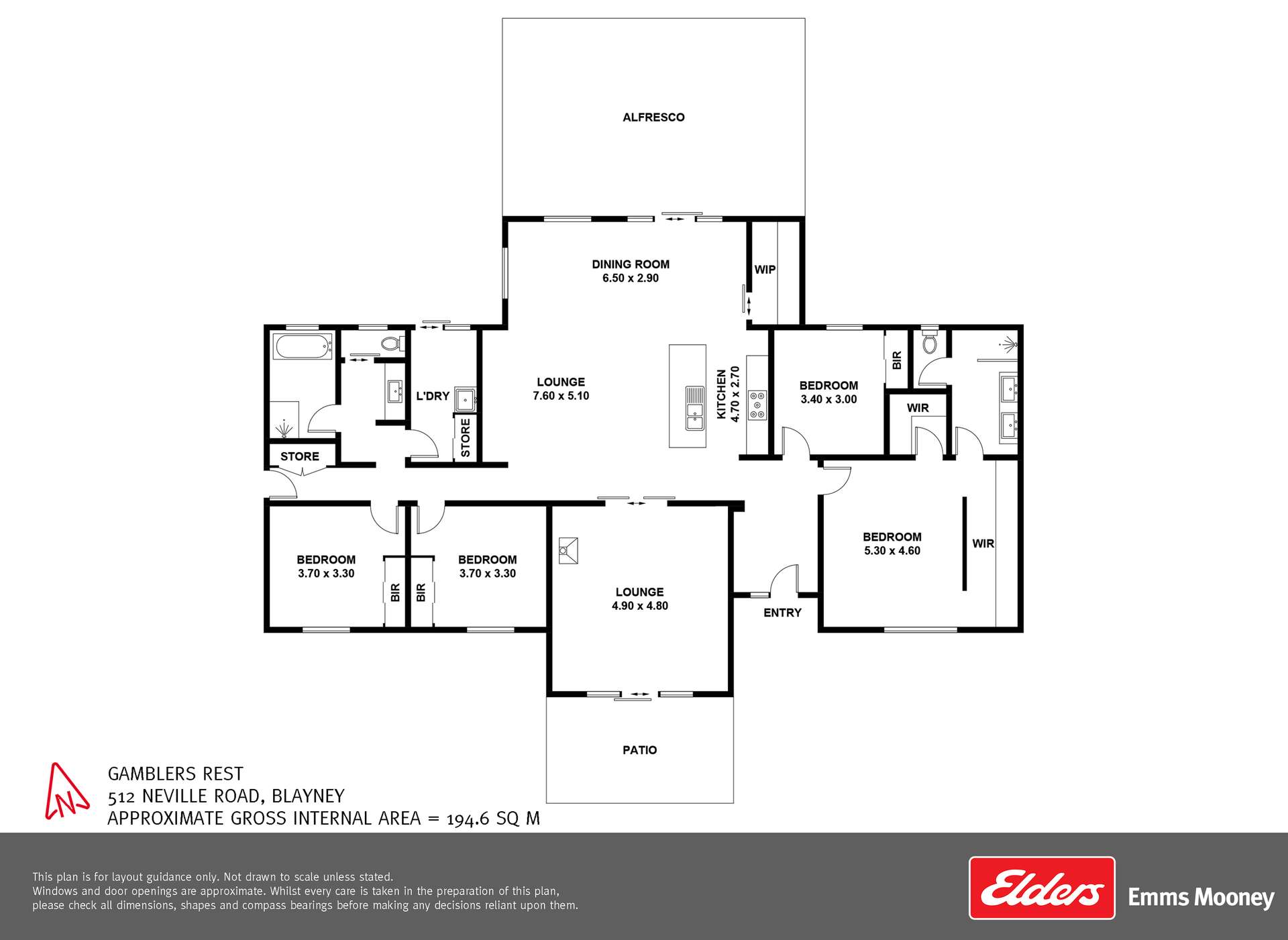 512 Neville Road, Blayney Auction by Farmbuy.com - floorplan 1