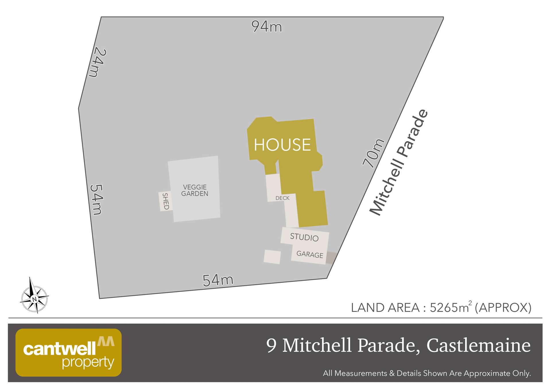 9 Mitchell Parade, Castlemaine For Sale by Farmbuy.com - floorplan 2