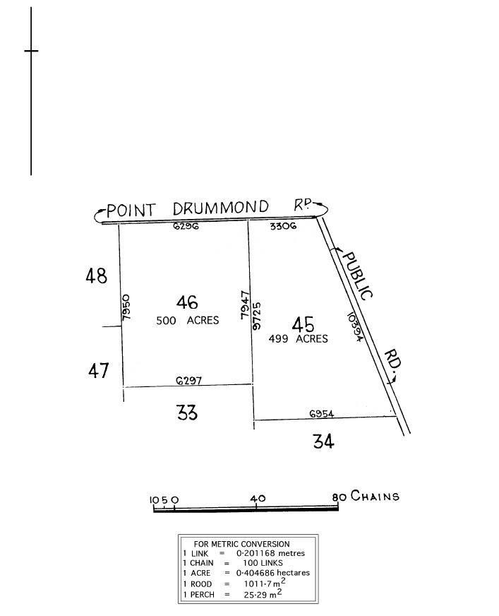 8765 Flinders Highway, Mount Hope For Sale by Farmbuy.com - floorplan 1