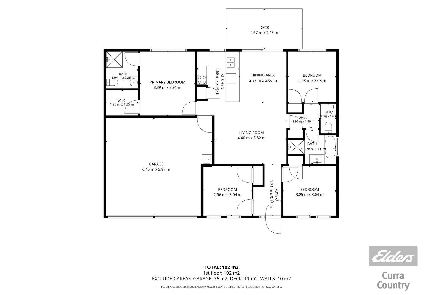 105 Faine Road, Bauple For Sale by Farmbuy.com - floorplan 1