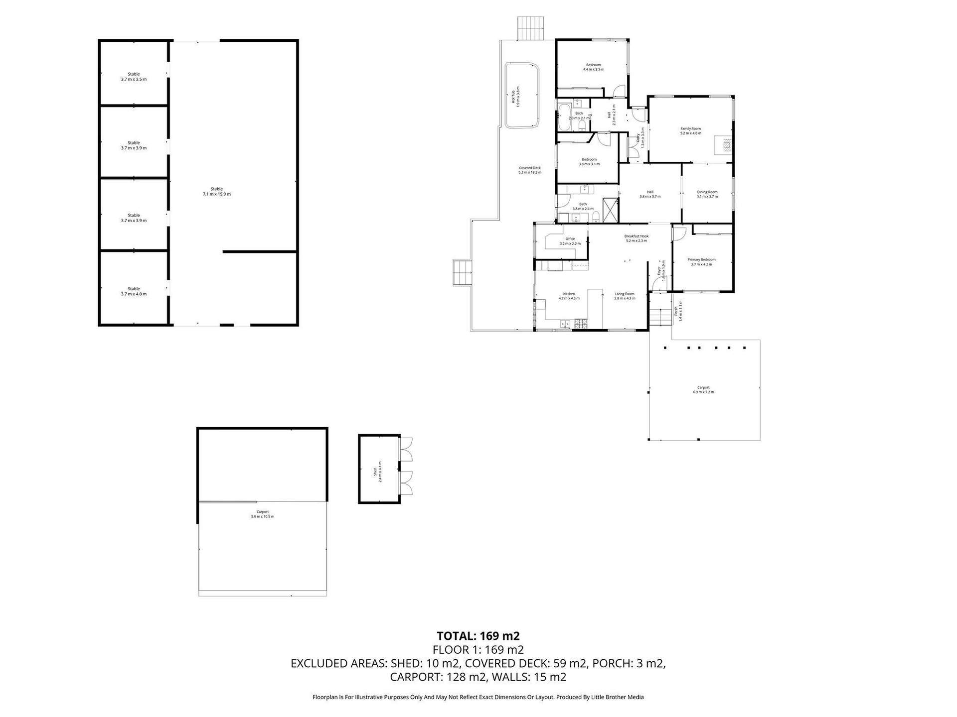 251 Old Hume Highway, Glenrowan For Sale by Farmbuy.com - floorplan 1