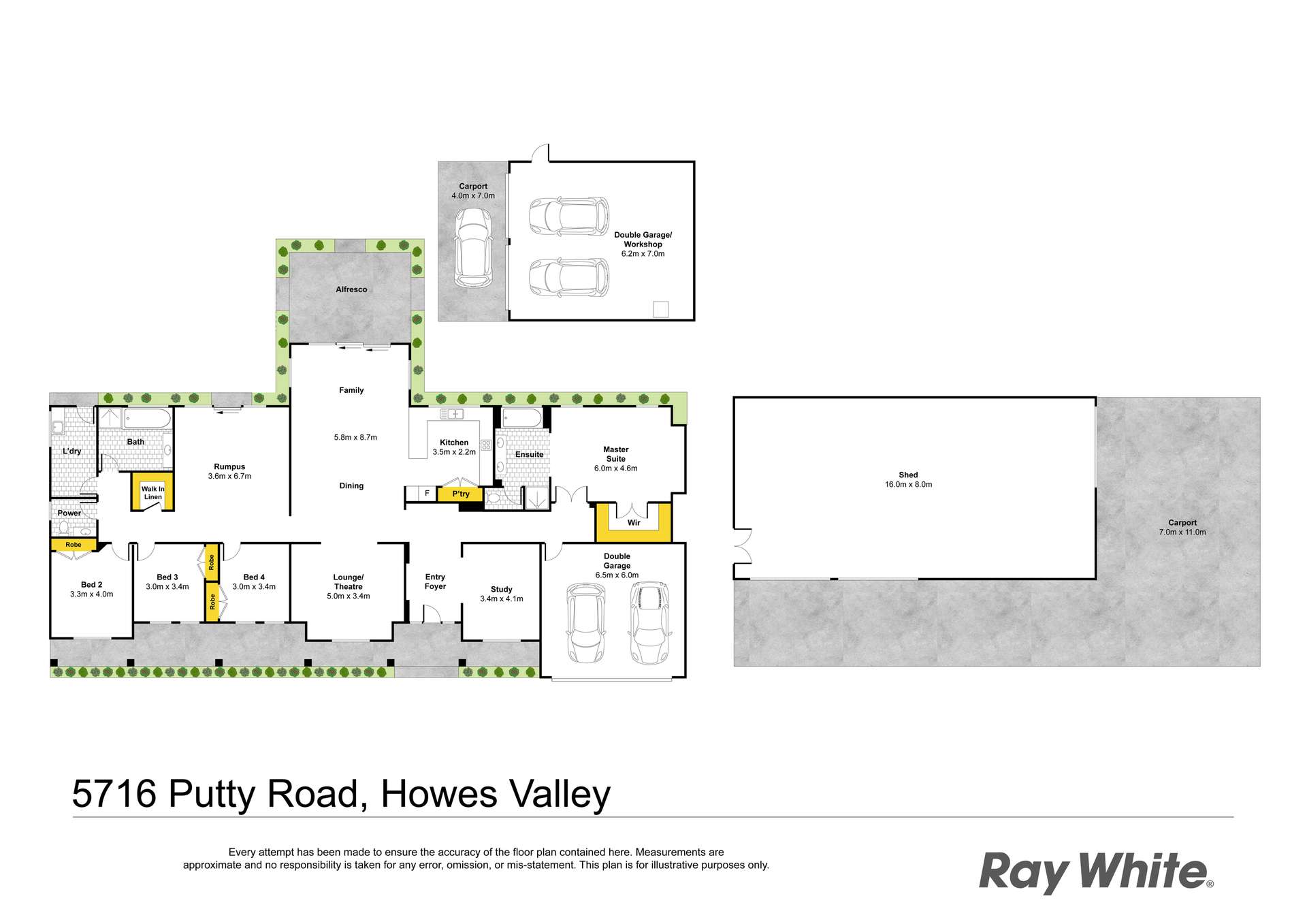 5716 Putty Road, Howes Valley For Sale by Farmbuy.com - floorplan 1