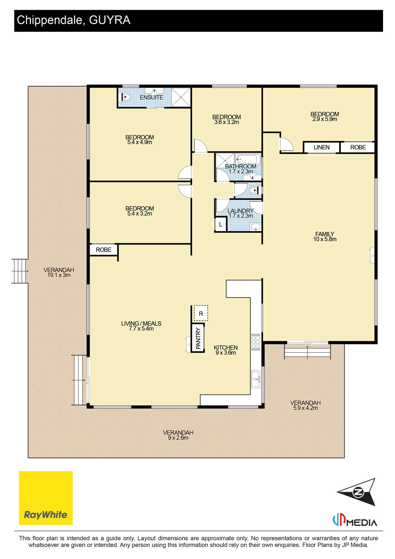 "Chippendale" 1337 Baldersleigh Road, Guyra Auction by Farmbuy.com - floorplan 1