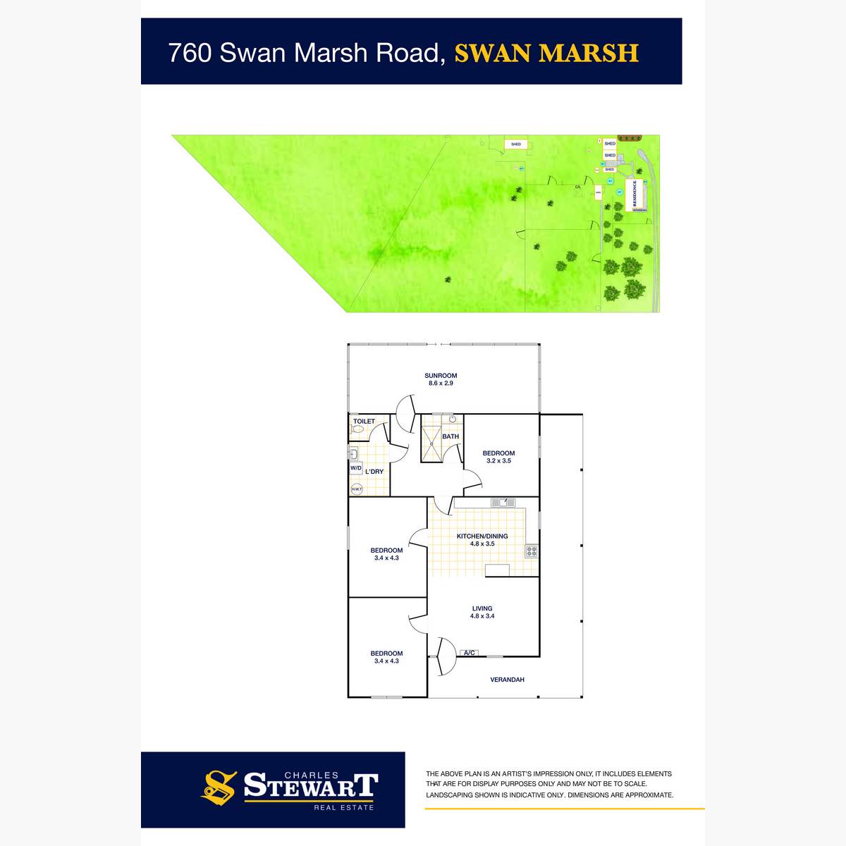 760 Swan Marsh Road, Swan Marsh For Sale by Farmbuy.com - floorplan 1