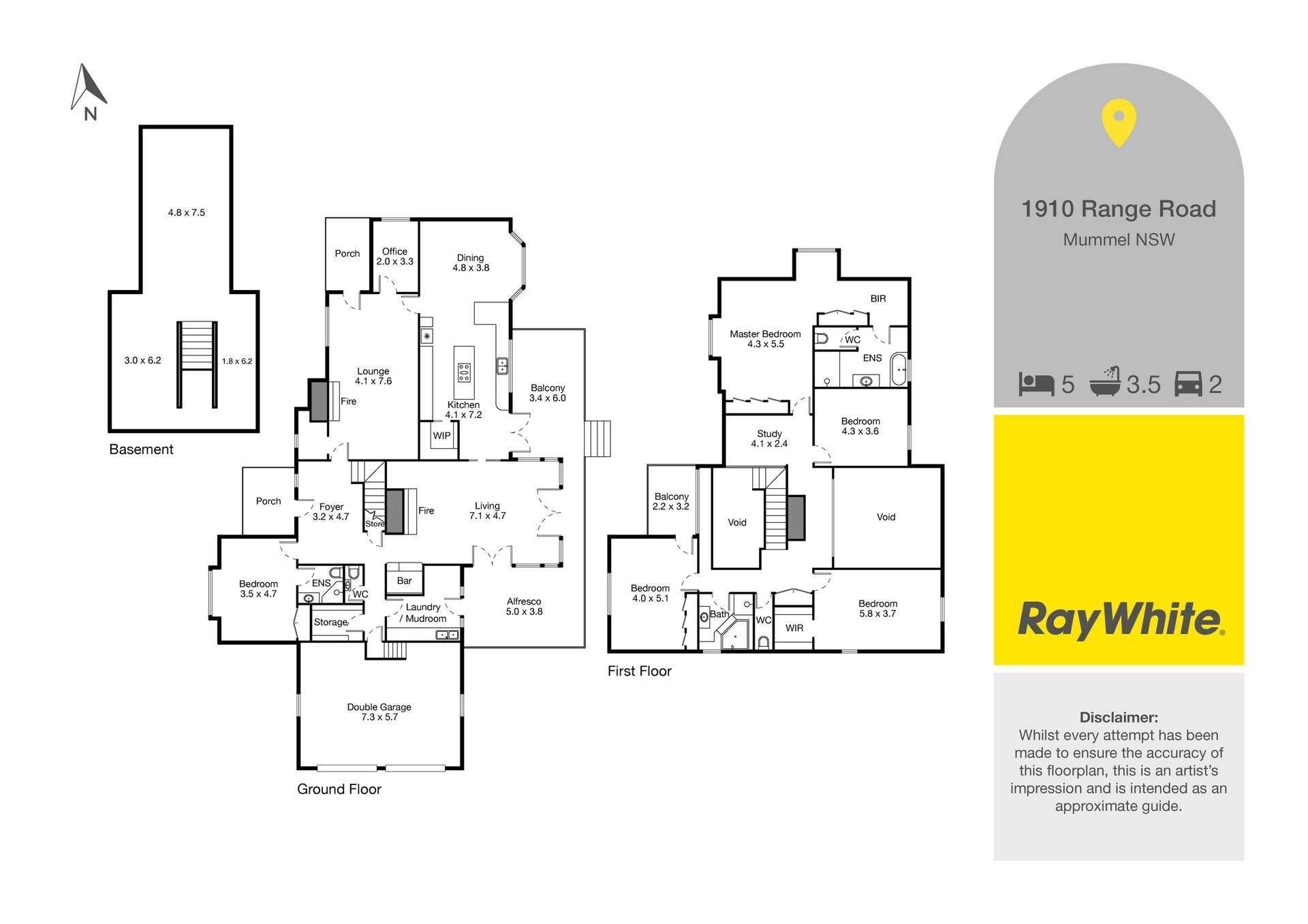 1910 Range Road, Mummel Via, Goulburn Auction by Farmbuy.com - floorplan 1