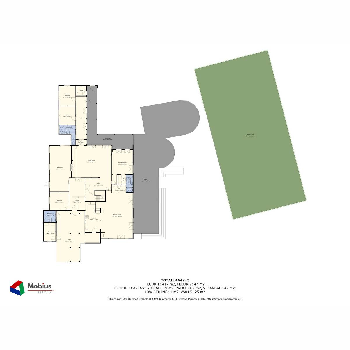 833 Gunapin Ridge Road, York For Sale by Farmbuy.com - floorplan 1