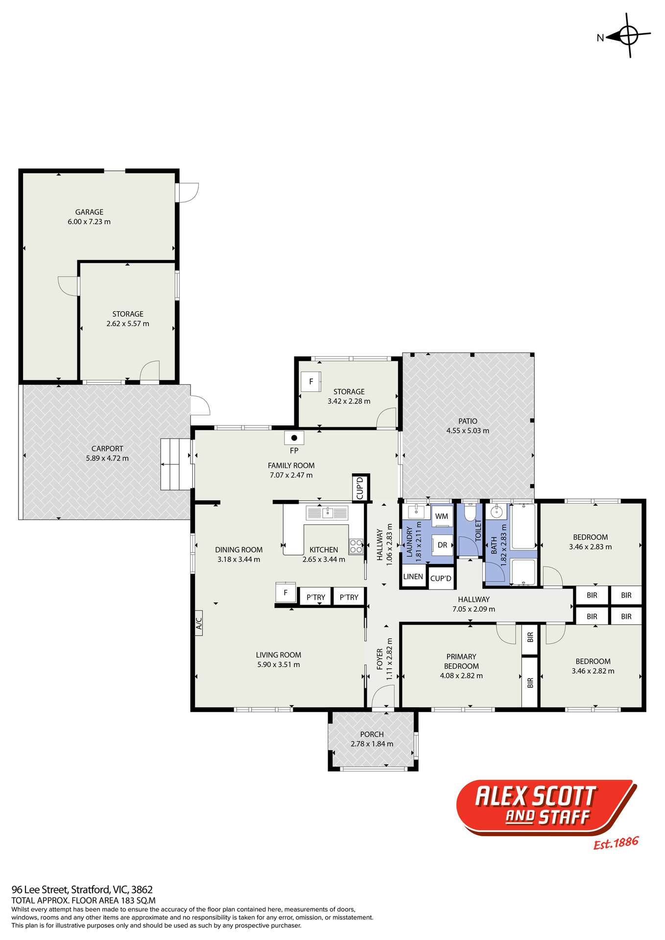 96 Lee Street, Stratford For Sale by Farmbuy.com - floorplan 1