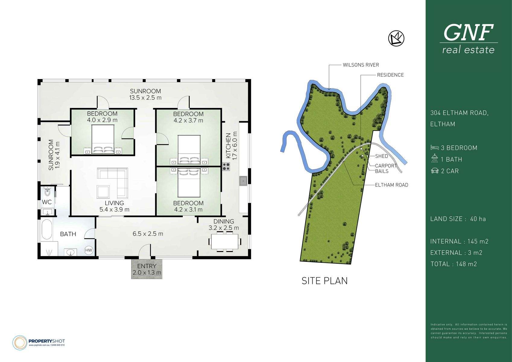 304 Eltham Road, Eltham For Sale by Farmbuy.com - floorplan 1