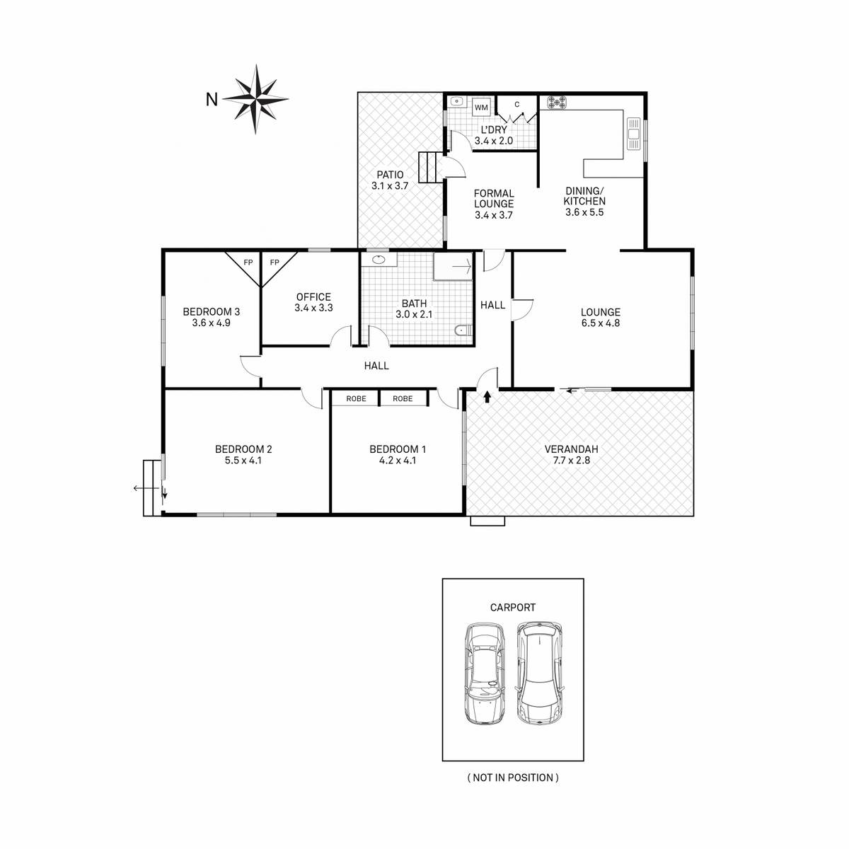 150 Borah Creek Road, Quirindi For Sale by Farmbuy.com - floorplan 1