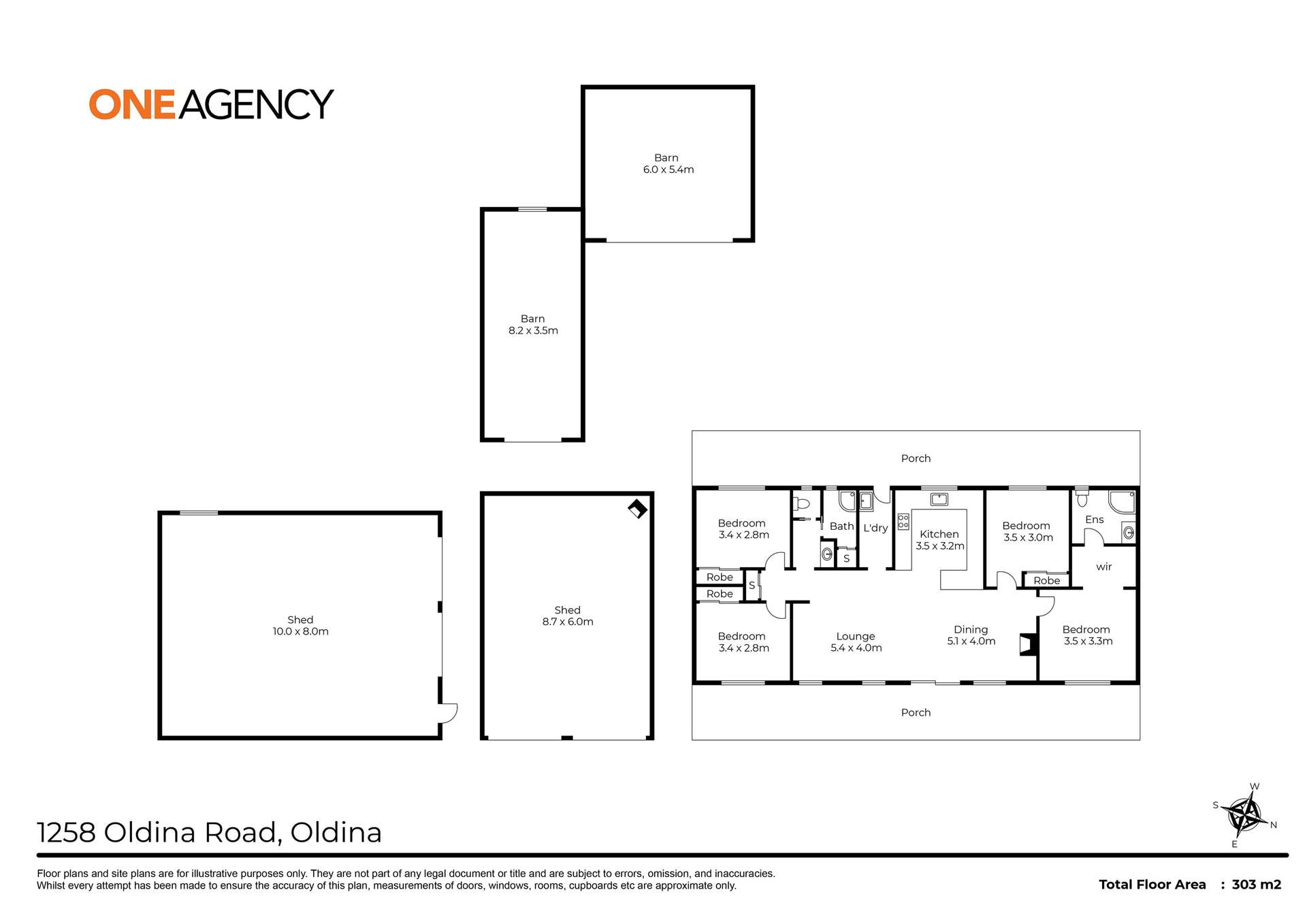 1258 Oldina Road, Oldina For Sale by Farmbuy.com - floorplan 1