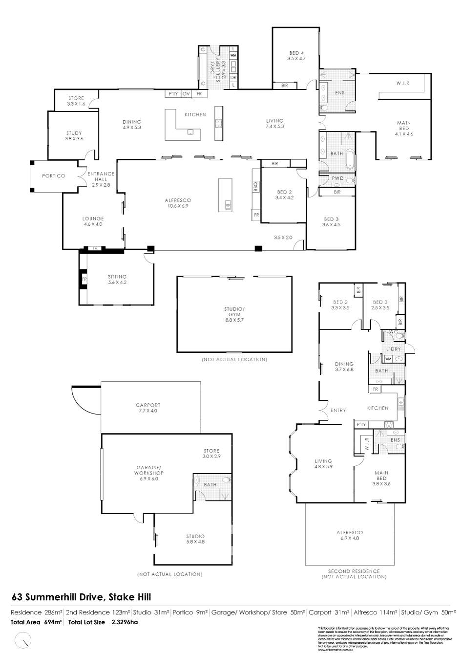 63 Summerhill Drive, Stake Hill For Sale by Farmbuy.com - floorplan 1