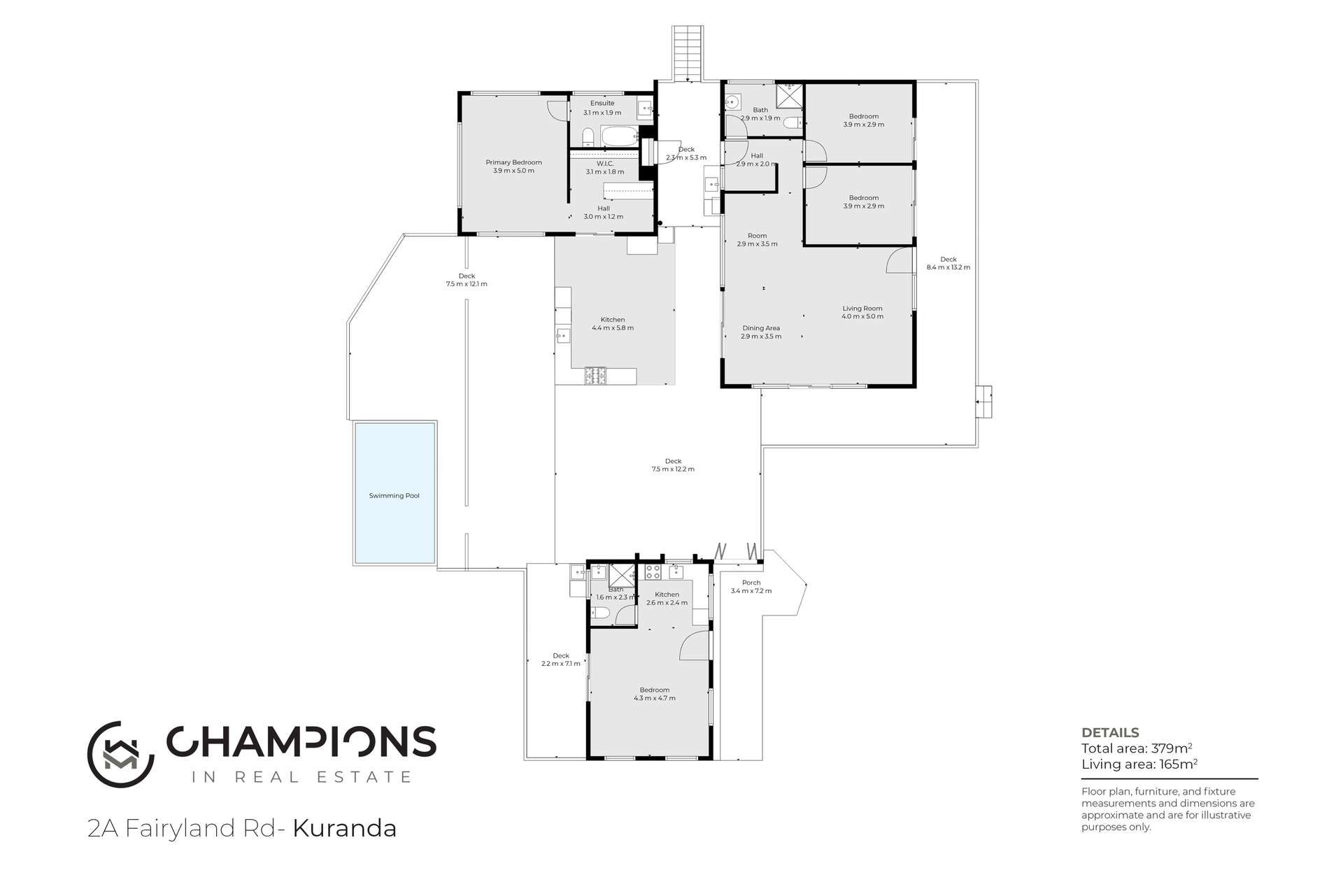 2A Fairyland Road, Kuranda For Sale by Farmbuy.com - floorplan 1