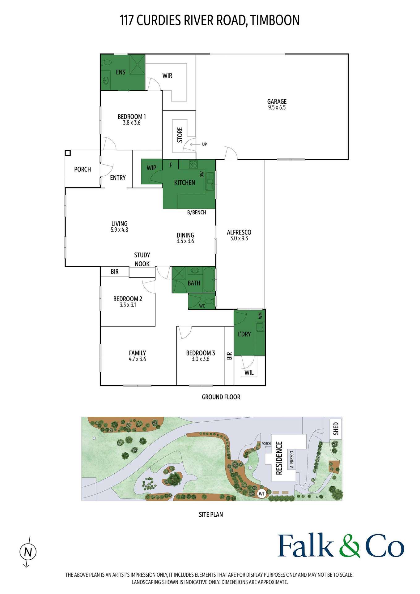 117 Curdies River Road, Timboon For Sale by Farmbuy.com - floorplan 1