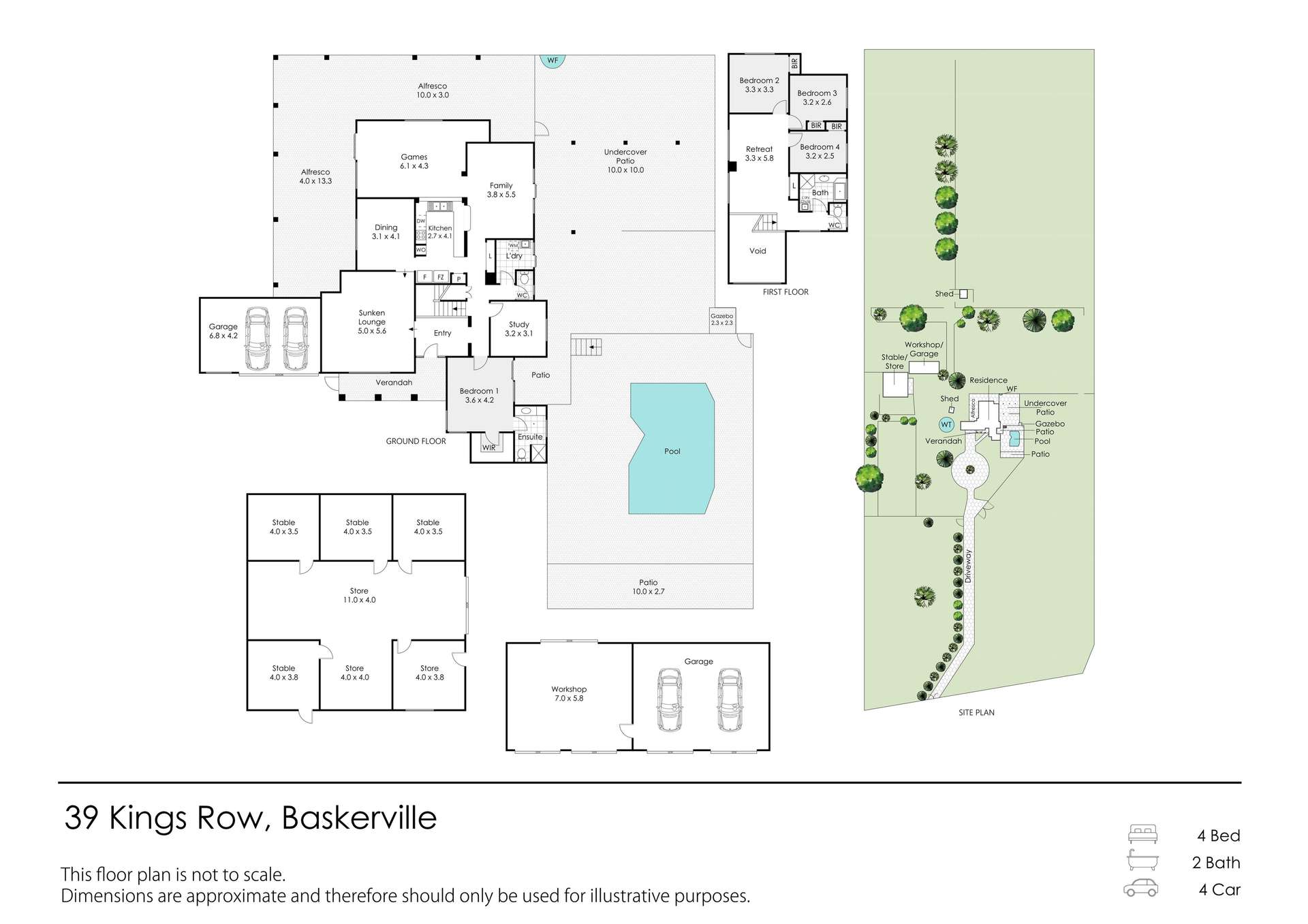 39 Kings Row, Baskerville For Sale by Farmbuy.com - floorplan 1