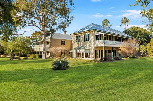 Farm For Sale - NSW - Denman - 2328 - A magnificent nineteenth-century sandstone homestead of rare architectural significance, set within park-like grounds above Martindale Creek. 