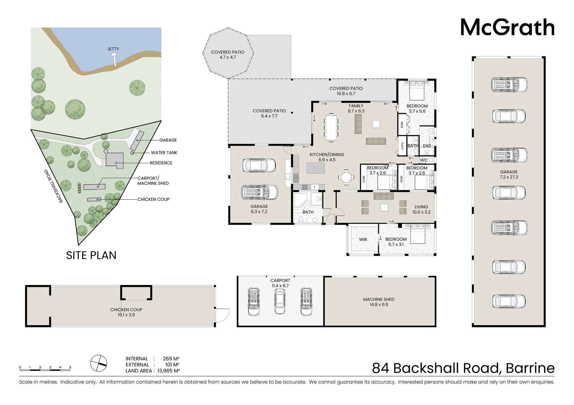84 Backshall Road, Barrine For Sale by Farmbuy.com - floorplan 1