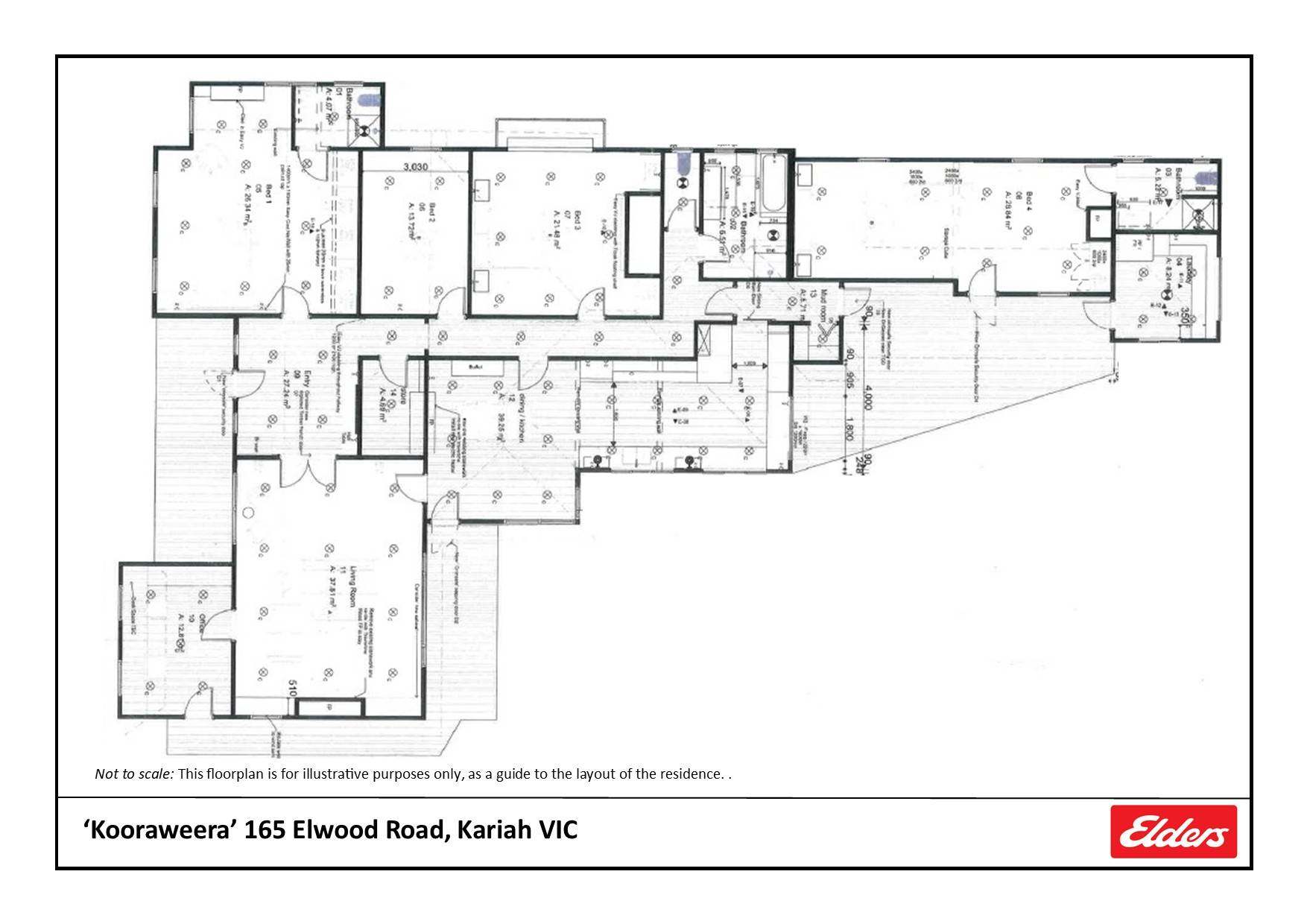 165 Elwood Road, Camperdown For Sale by Farmbuy.com - floorplan 1
